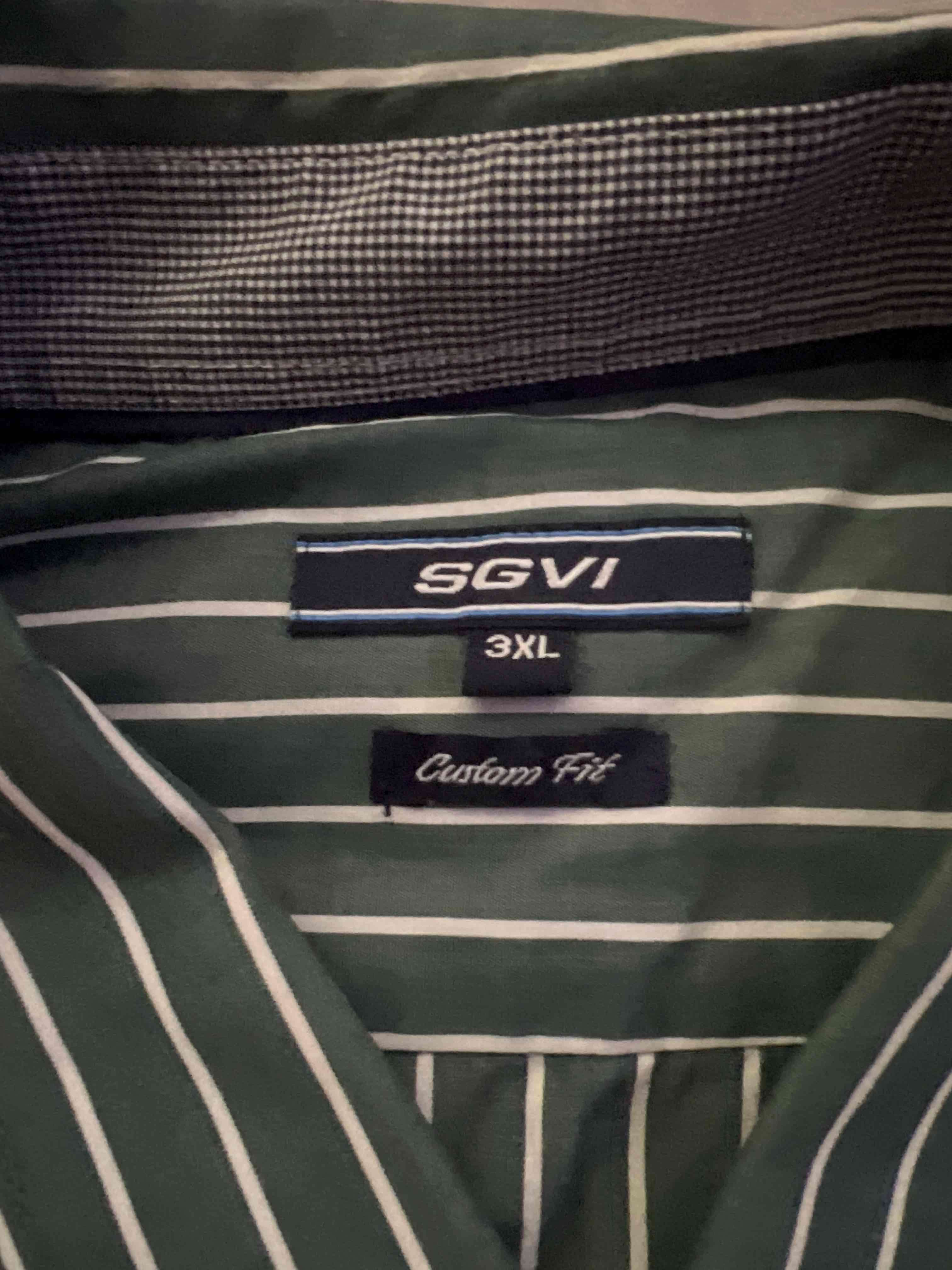 Camisa rayada azul SGVI