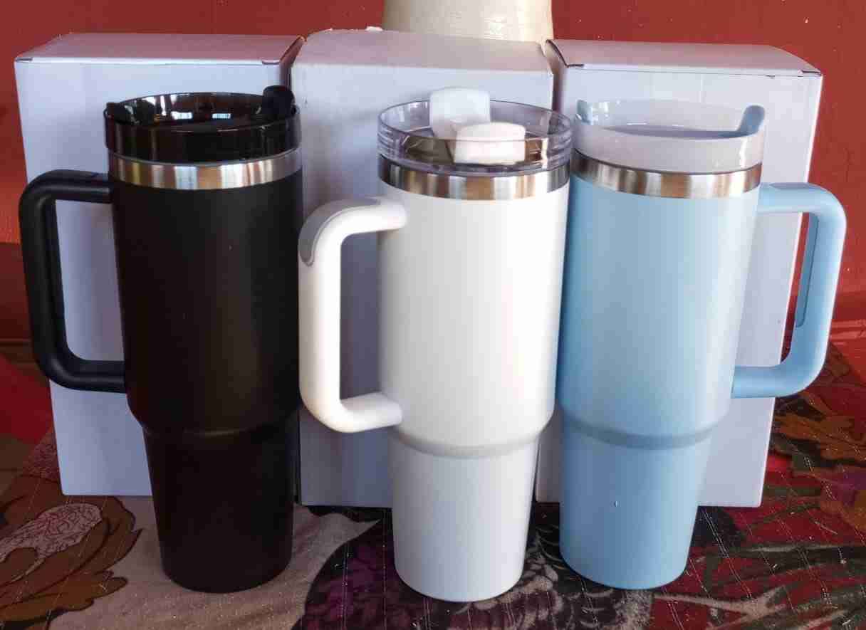 Copas térmicas estilo Stanley 1200ml - miniatura 3