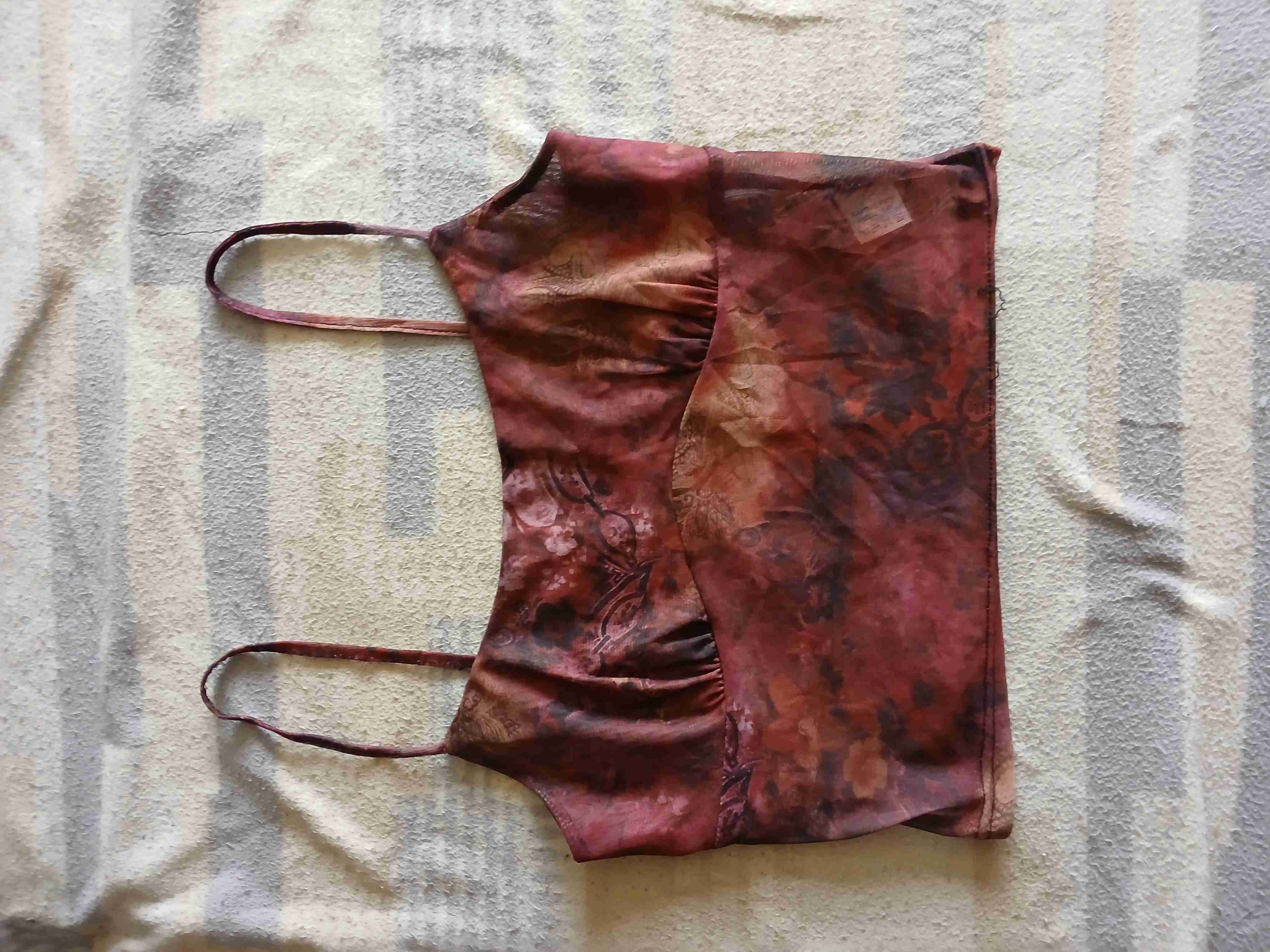 Top tirantes estampado floral