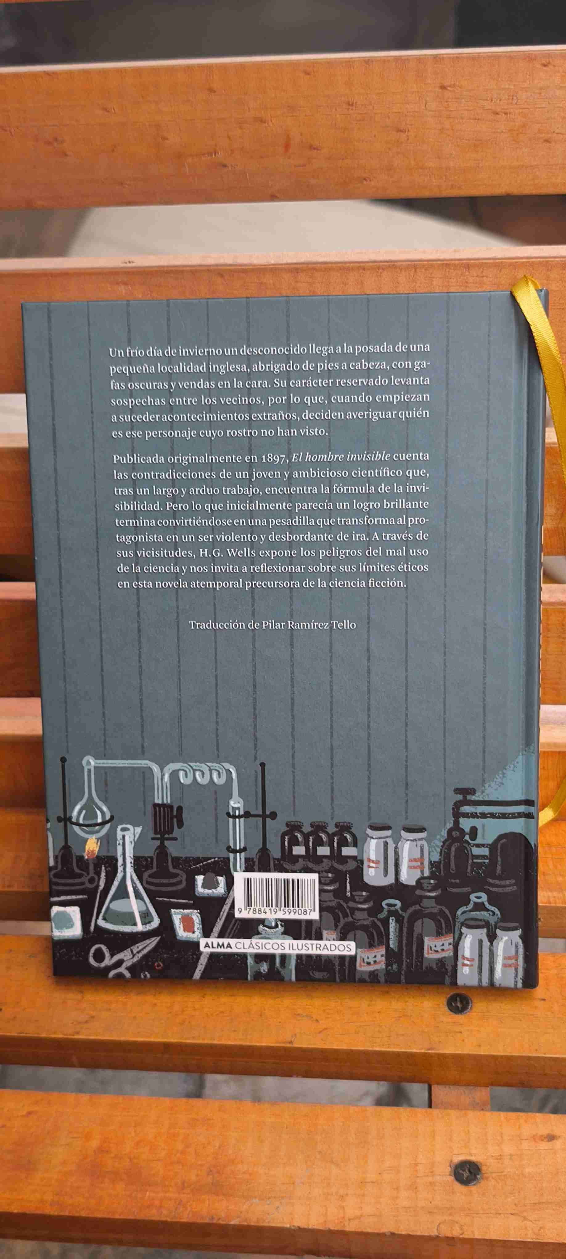 Libro El Hombre Invisible H.G. Wells - miniatura 2