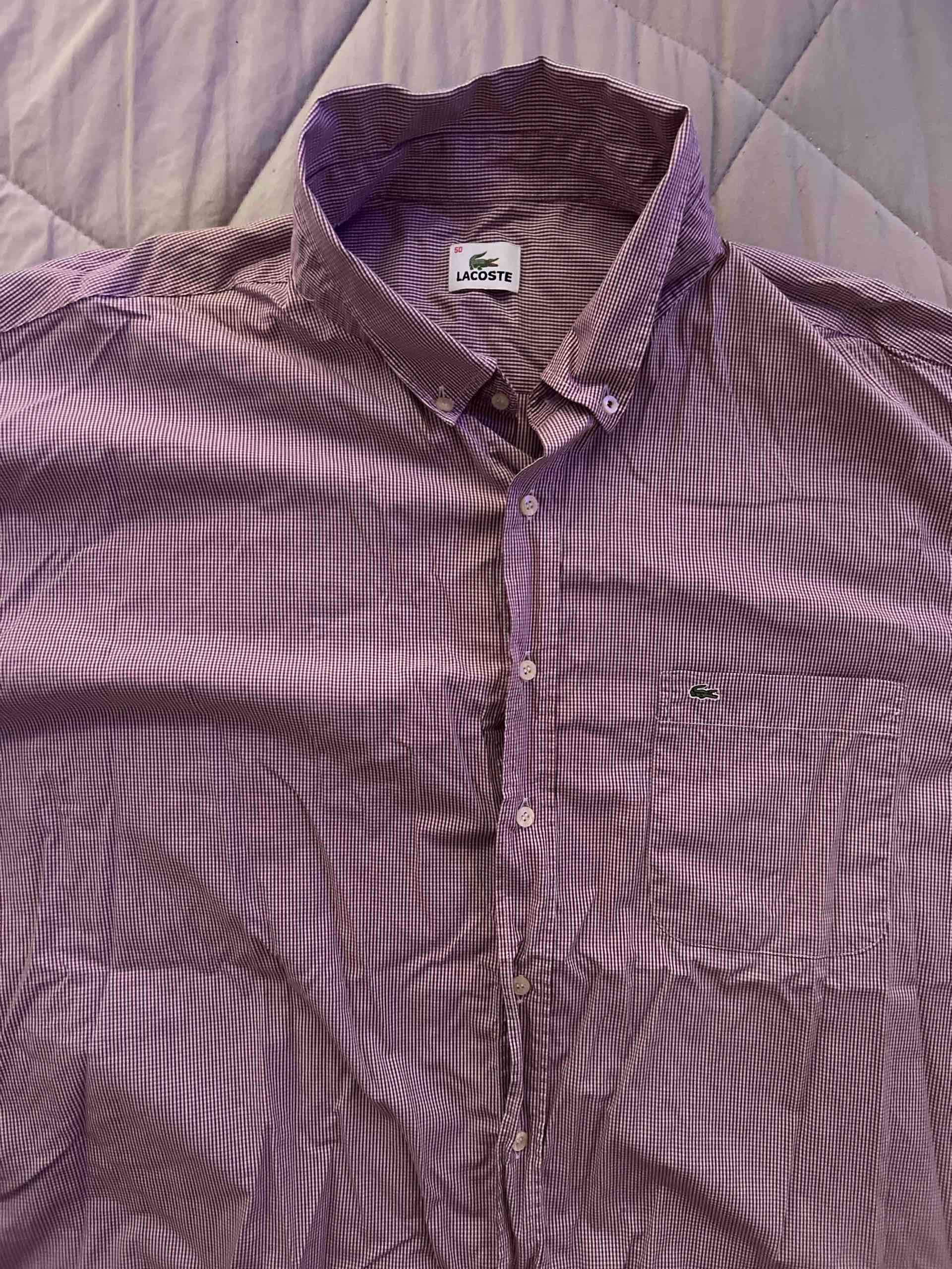 Camisa Lacoste a cuadros - miniatura 3