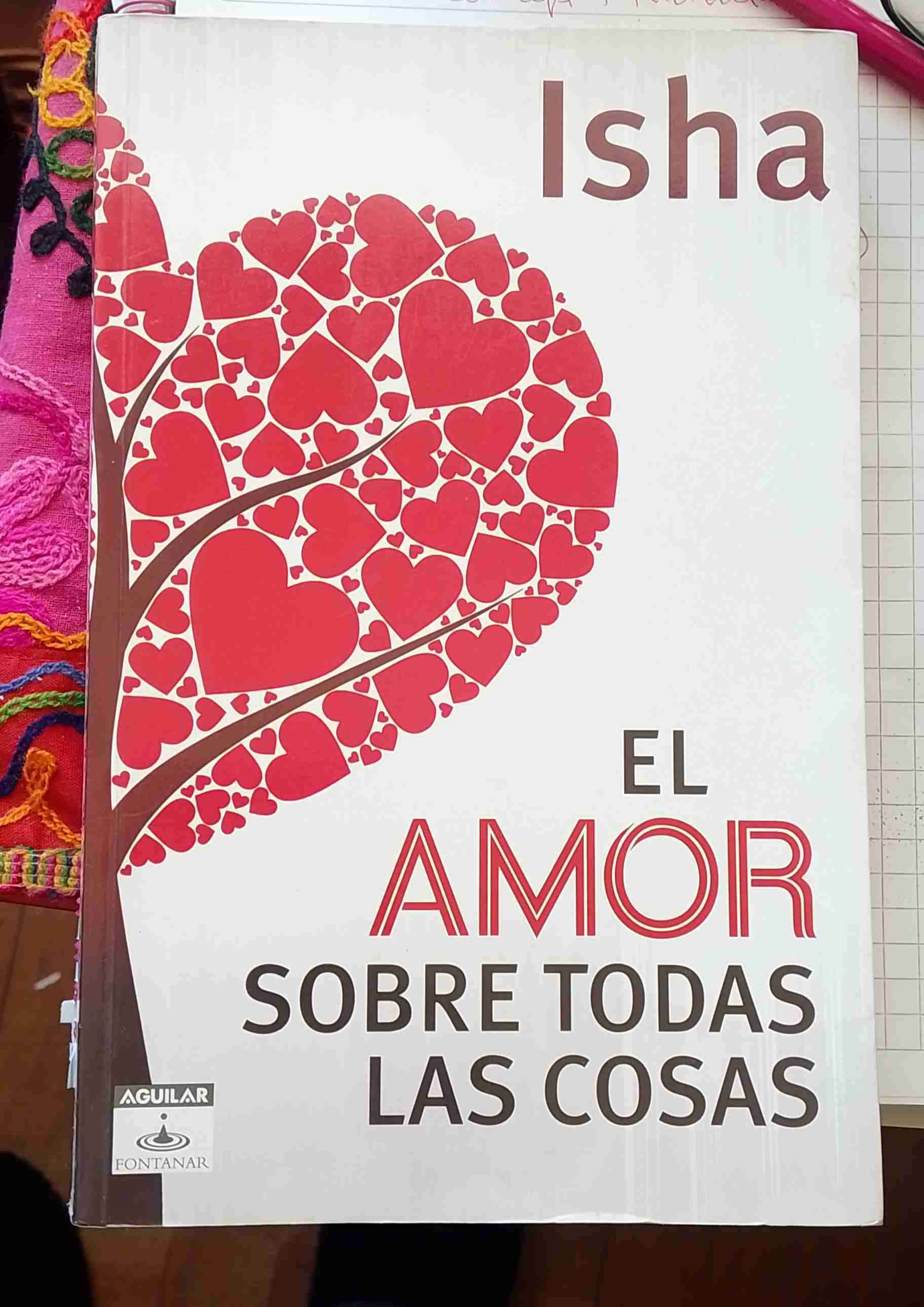 Libro 'El amor sobre todas las cosas'