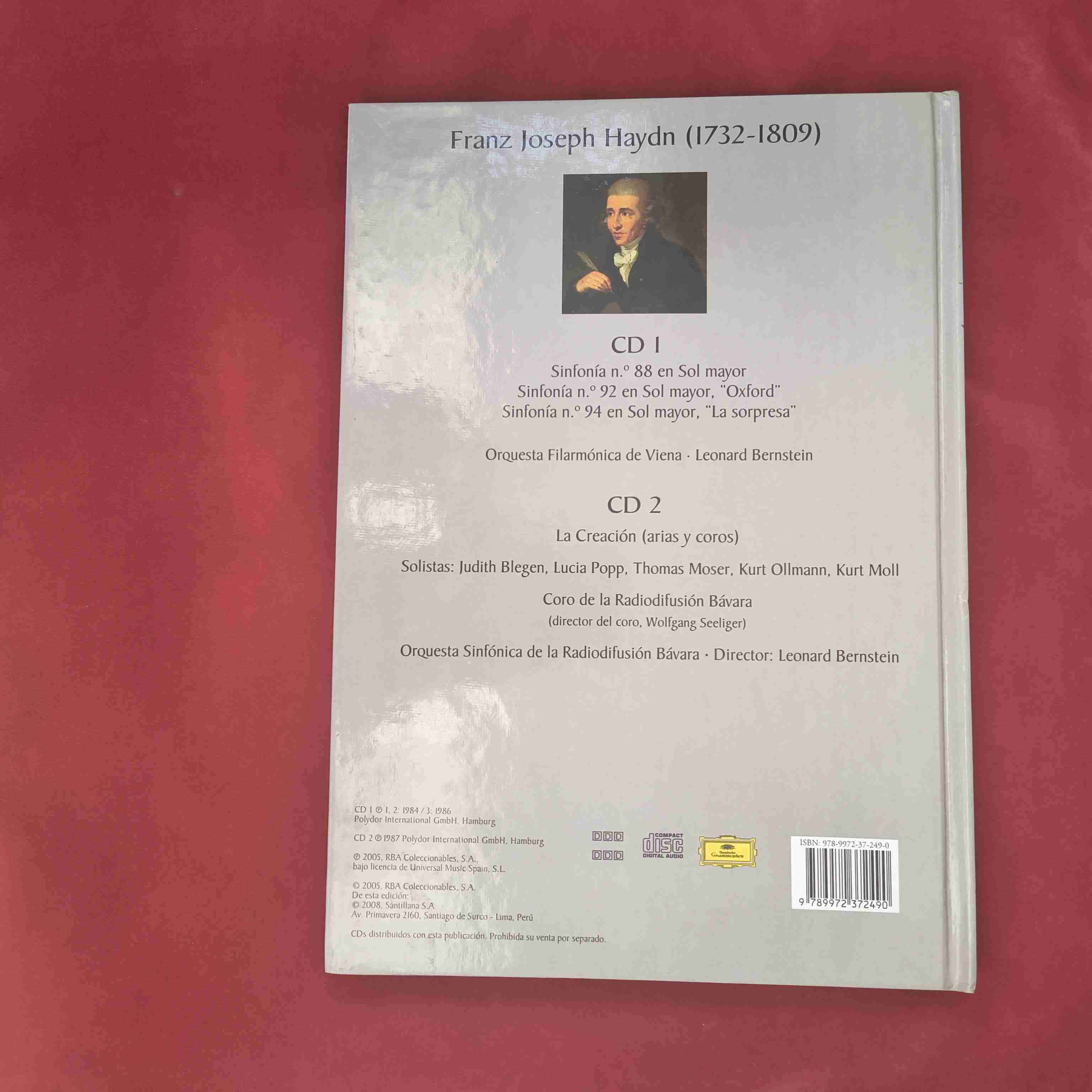 Álbum 2 CDs Haydn Deutsche Grammophon - miniatura 5