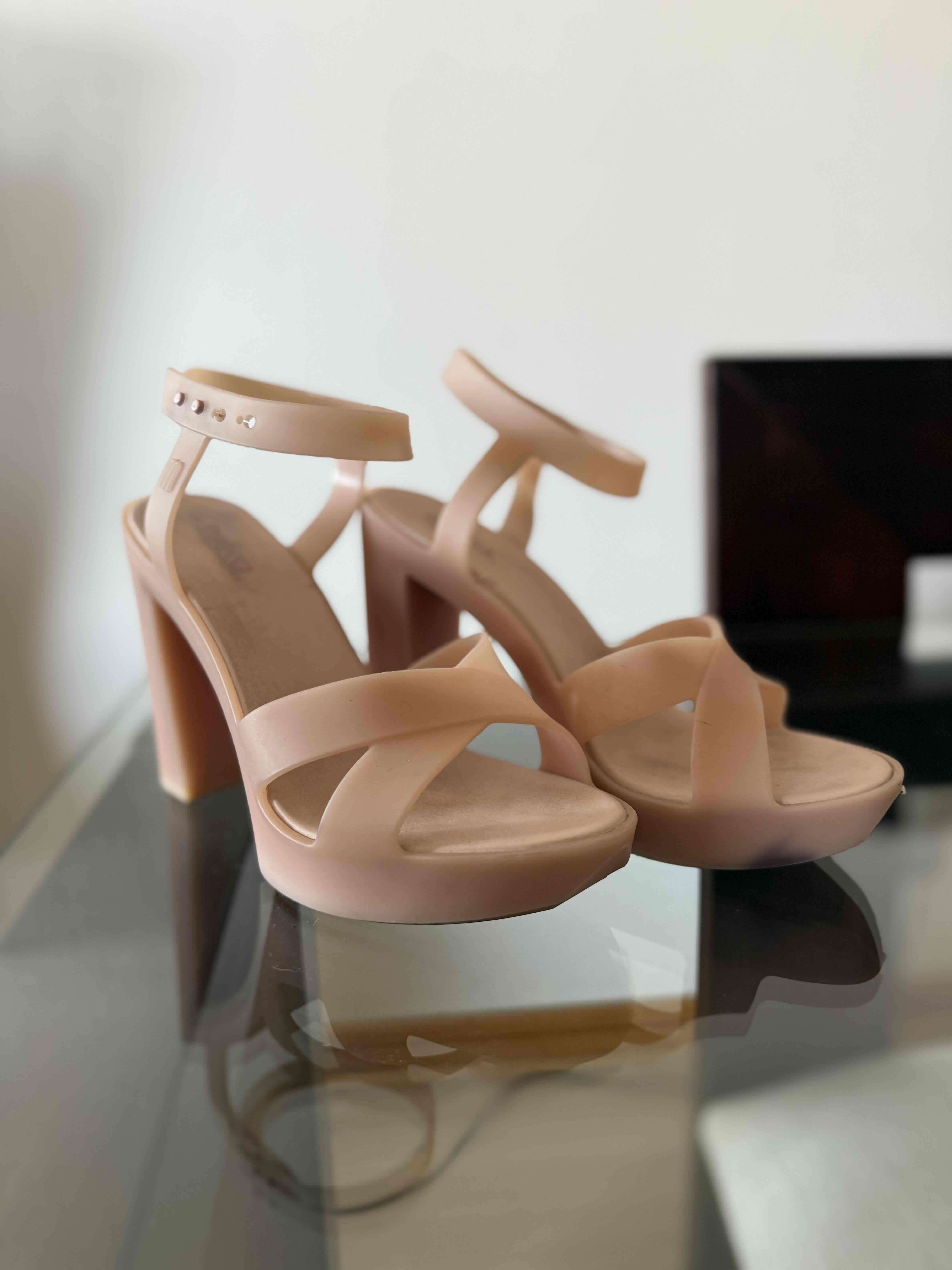 Tacones MELISSA nude de plataforma - miniatura 2