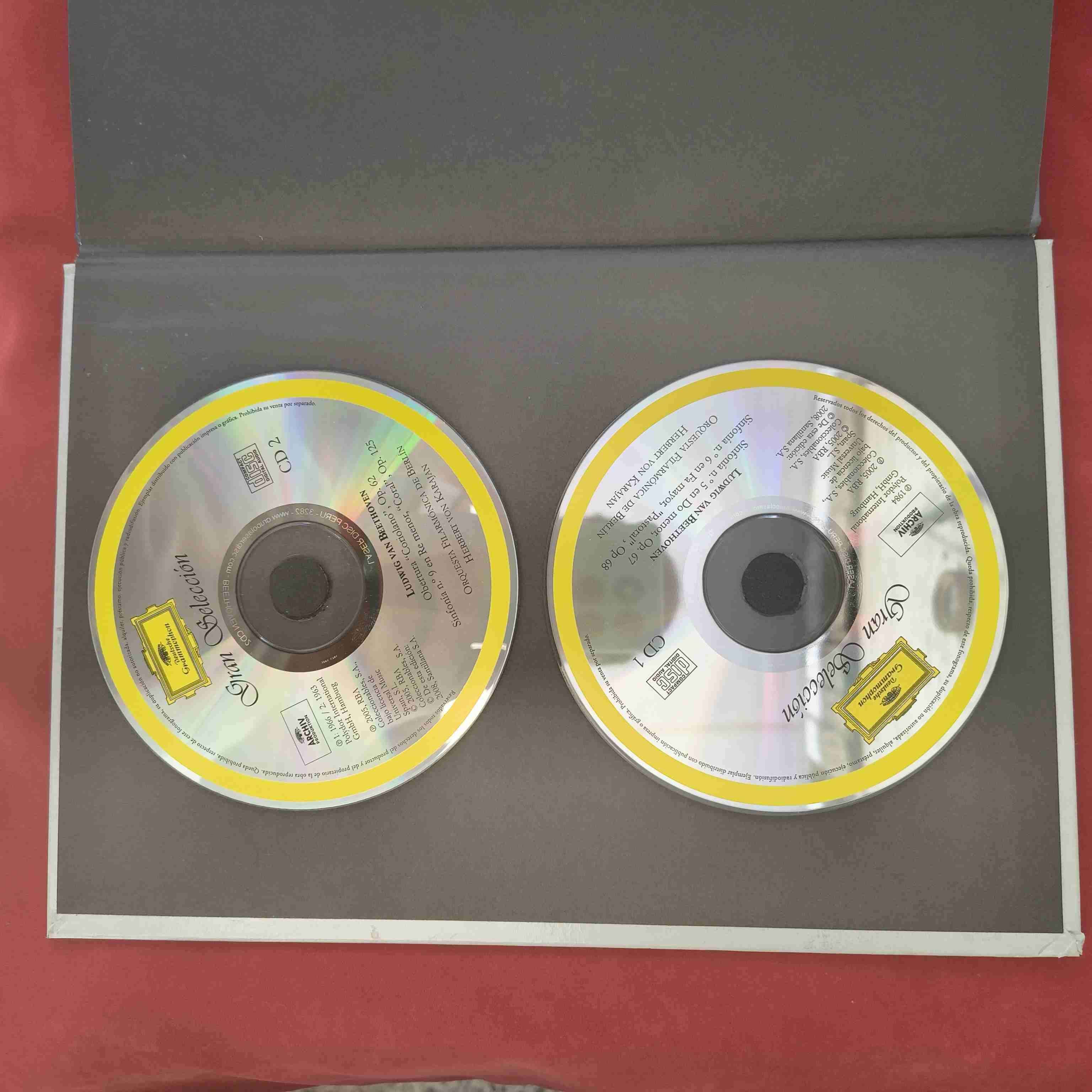 CD Beethoven Sinfonías 5, 6 y 9 - miniatura 2