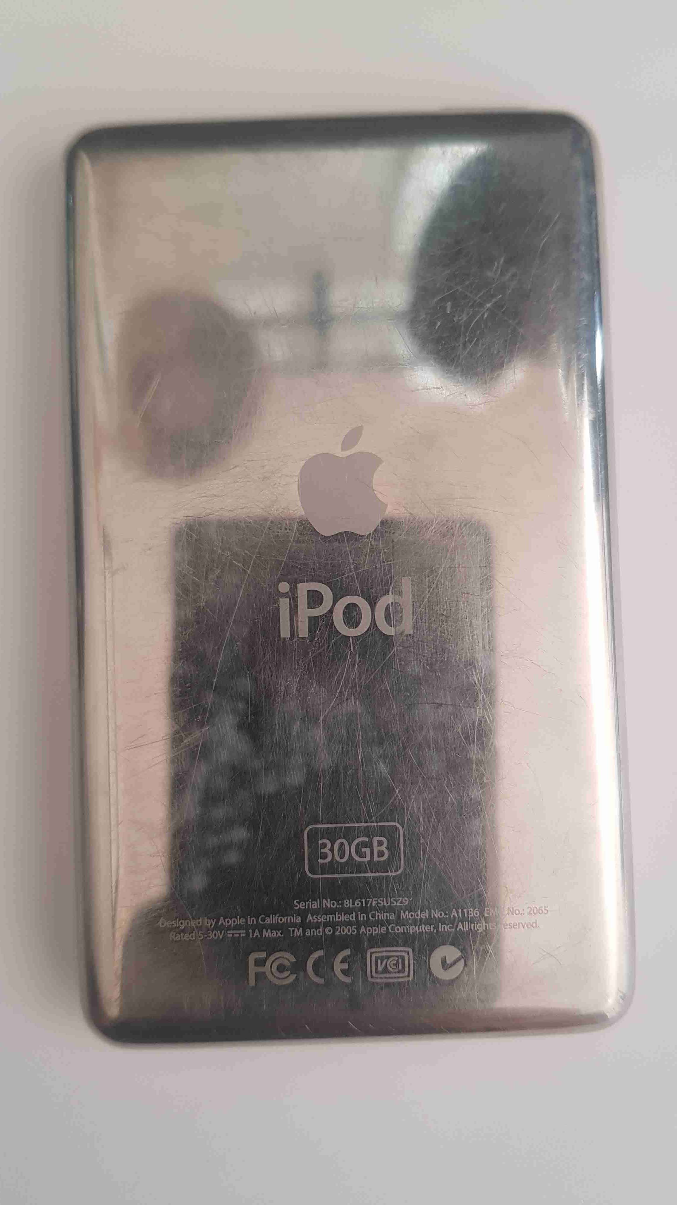 iPod clásico 5 generacion 30gb ,color blanco - miniatura 2