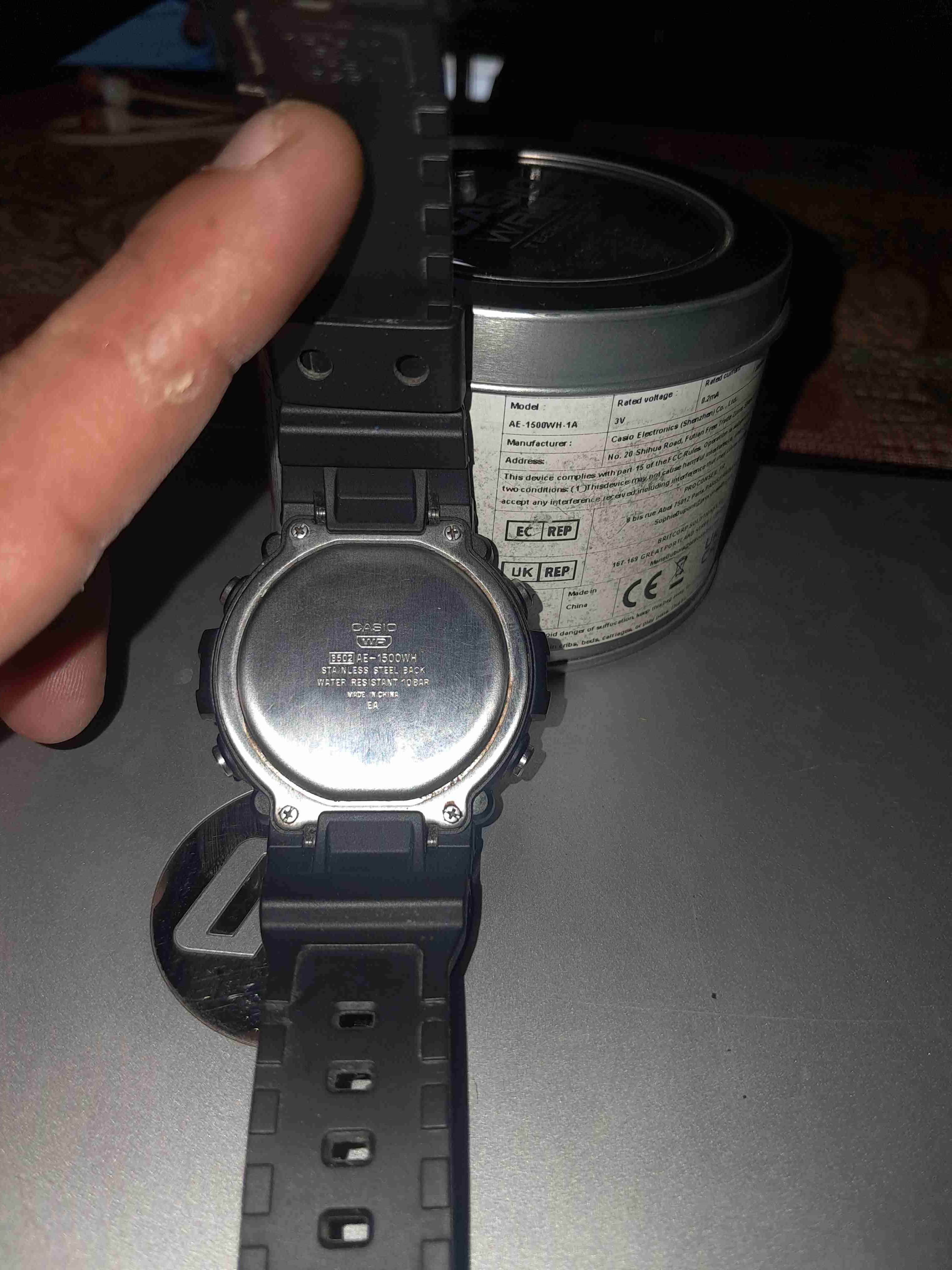 Reloj digital Casio WR - miniatura 2