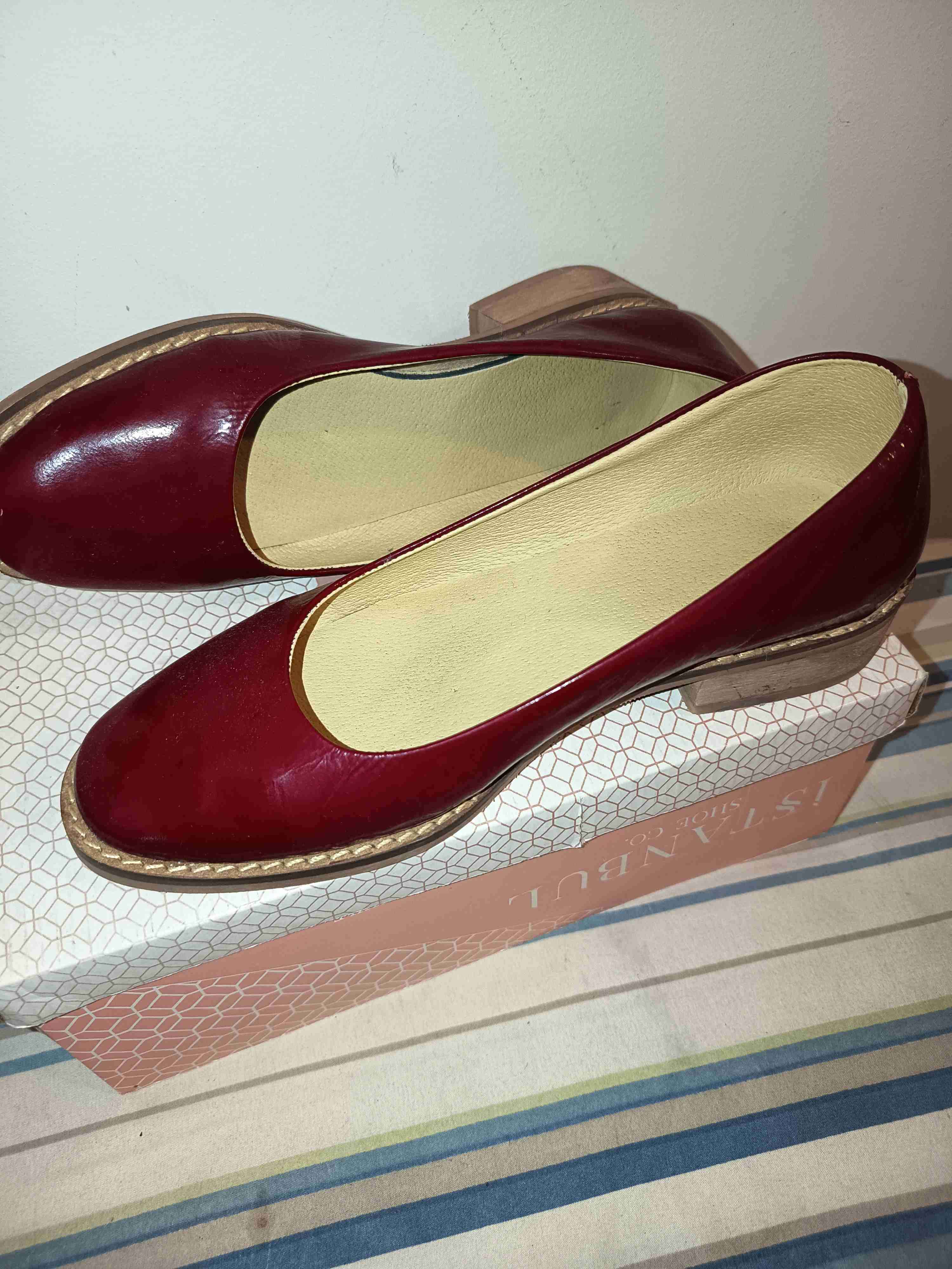 Zapatos rojos Istanbul talla 36 - miniatura 3