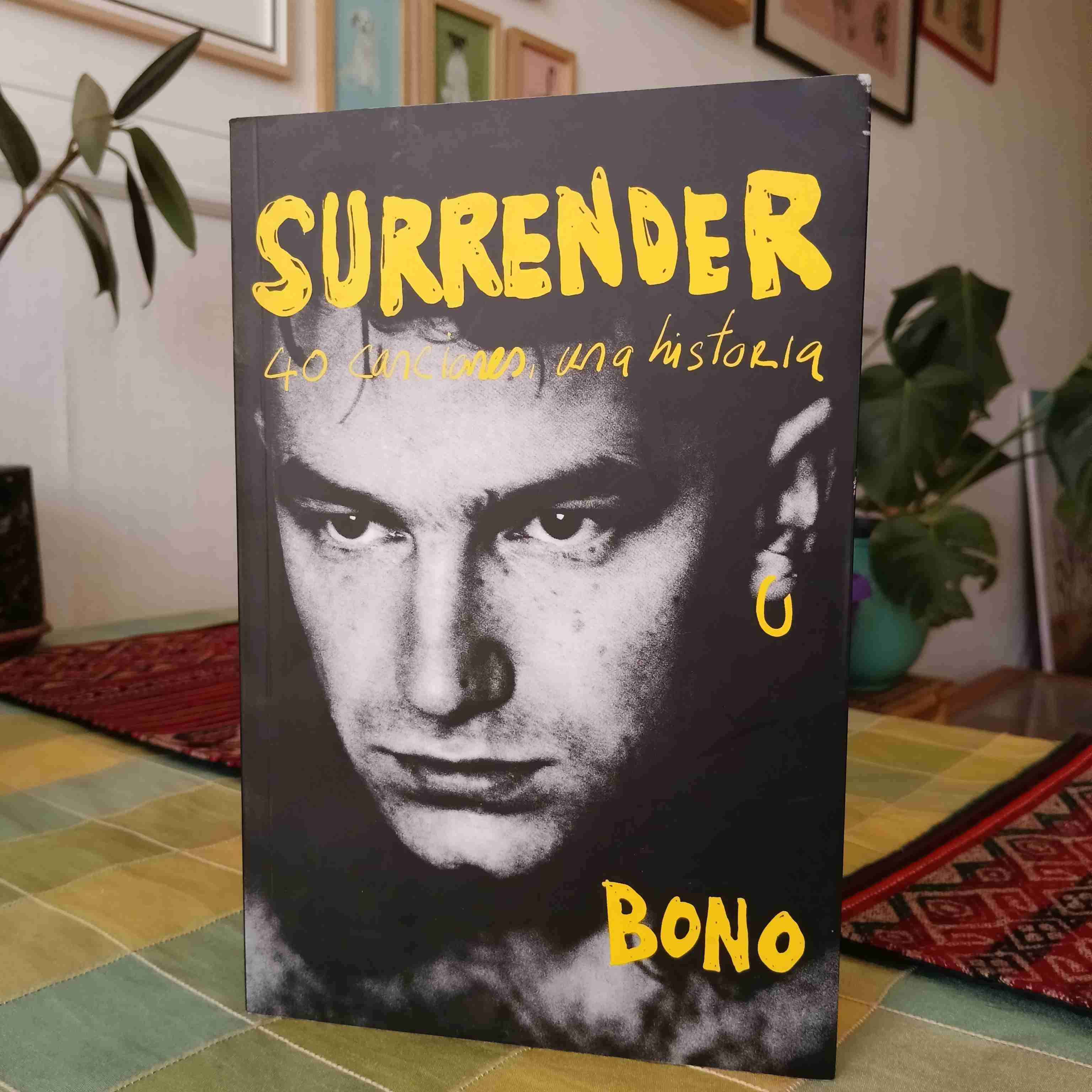 Libro Surrender de Bono