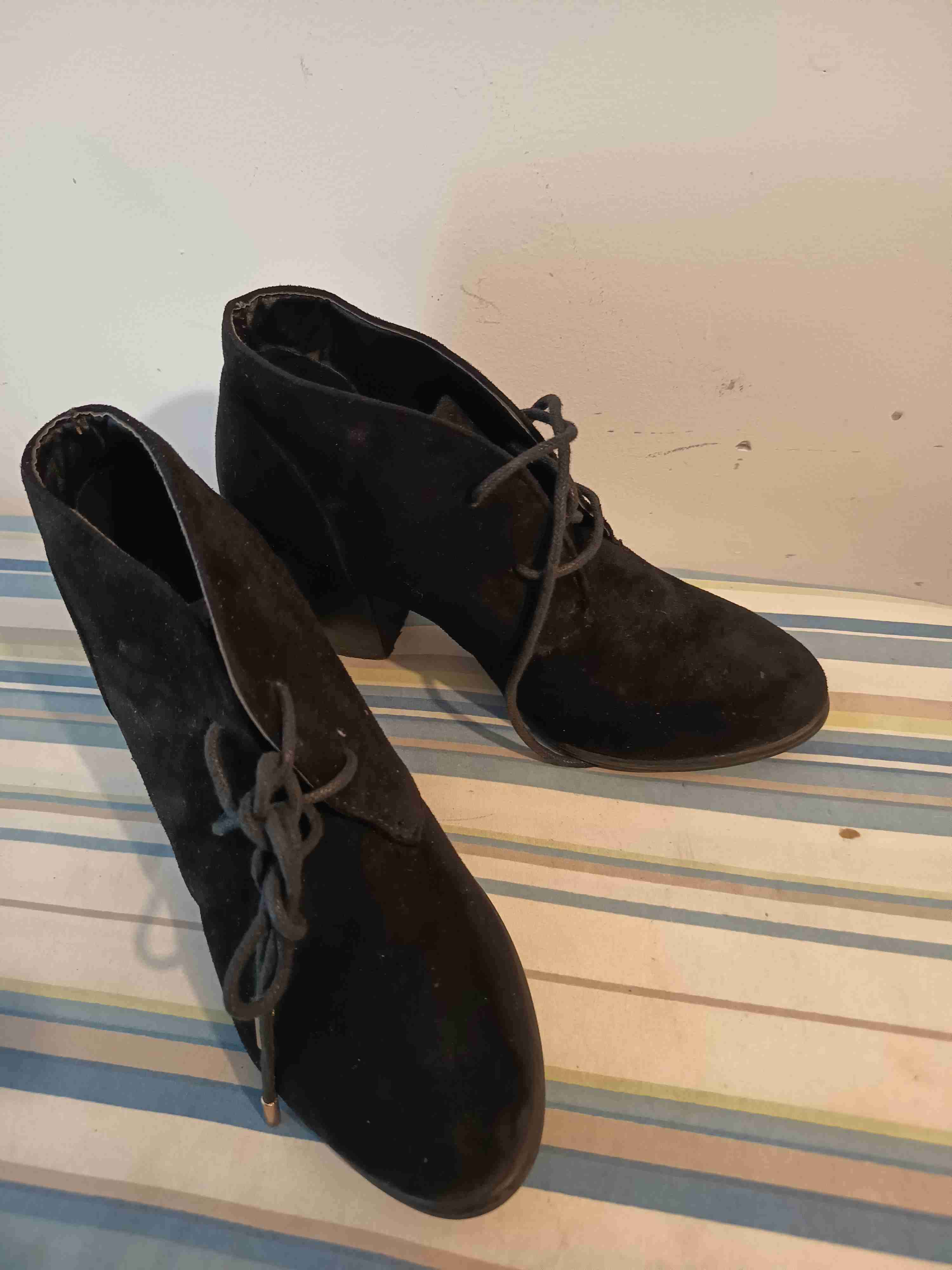 Botín de taco negro - miniatura 3