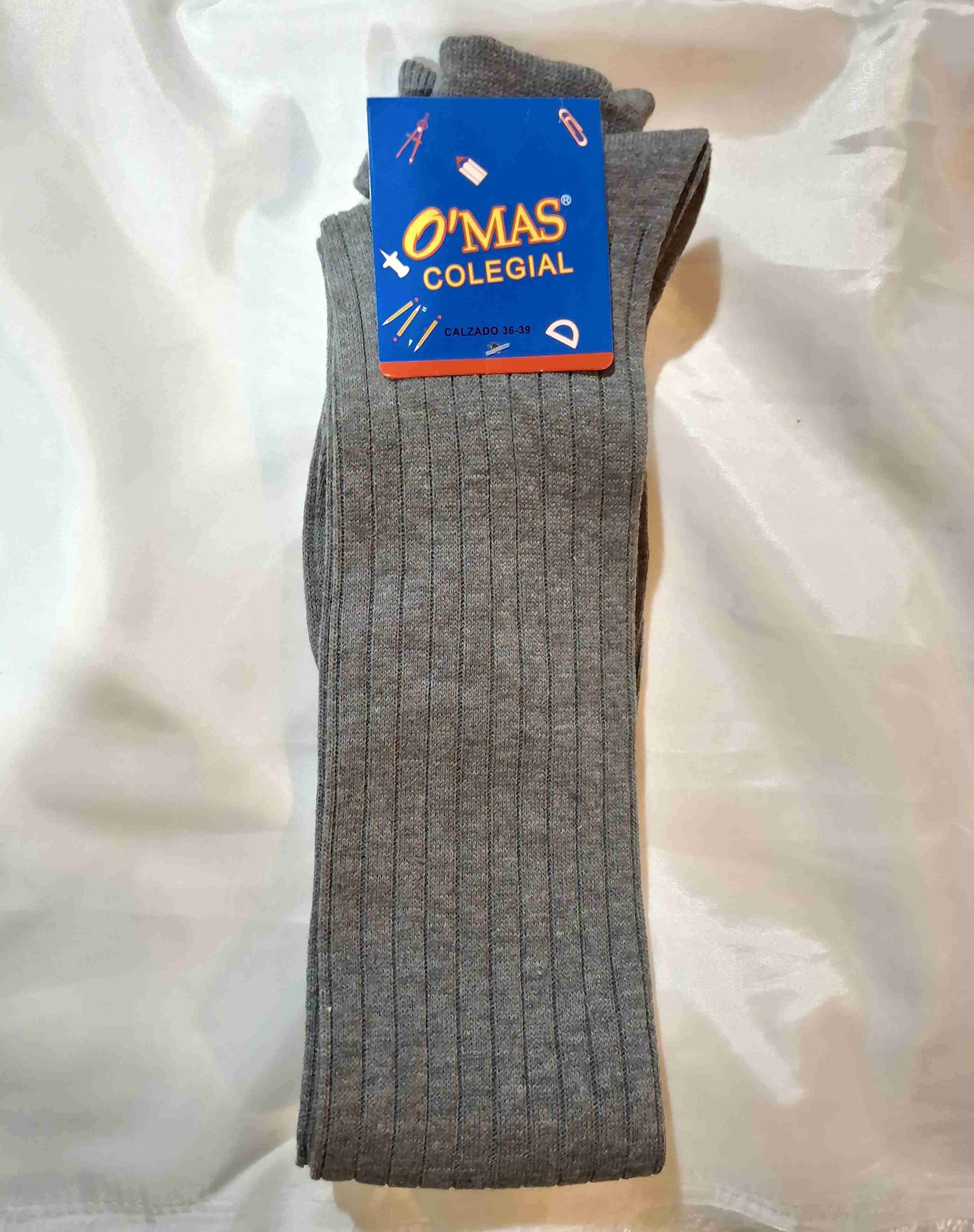 Calcetines colegiales gris oscuro - miniatura 2