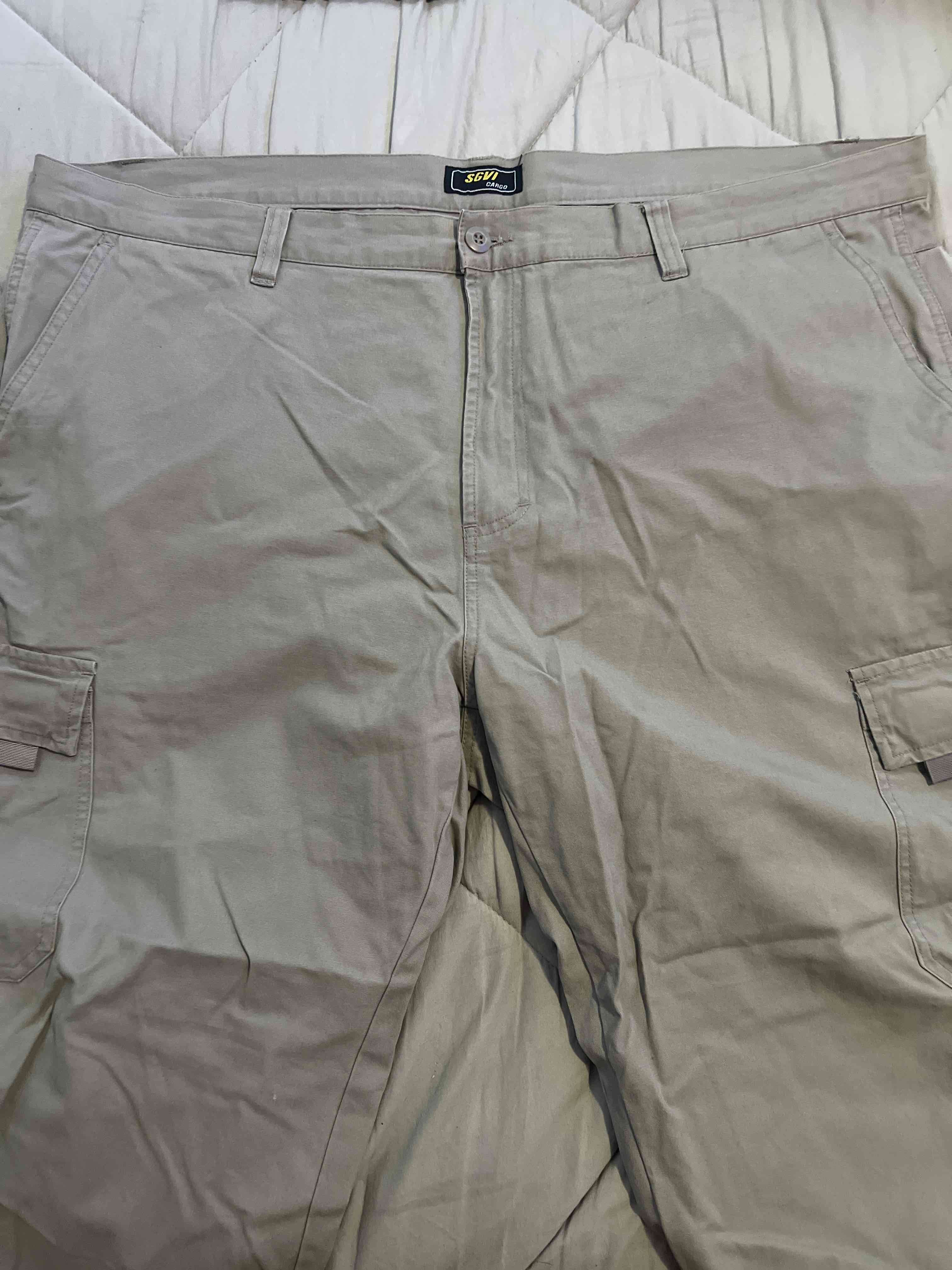 Pantalones cargo beige SGVI - miniatura 2