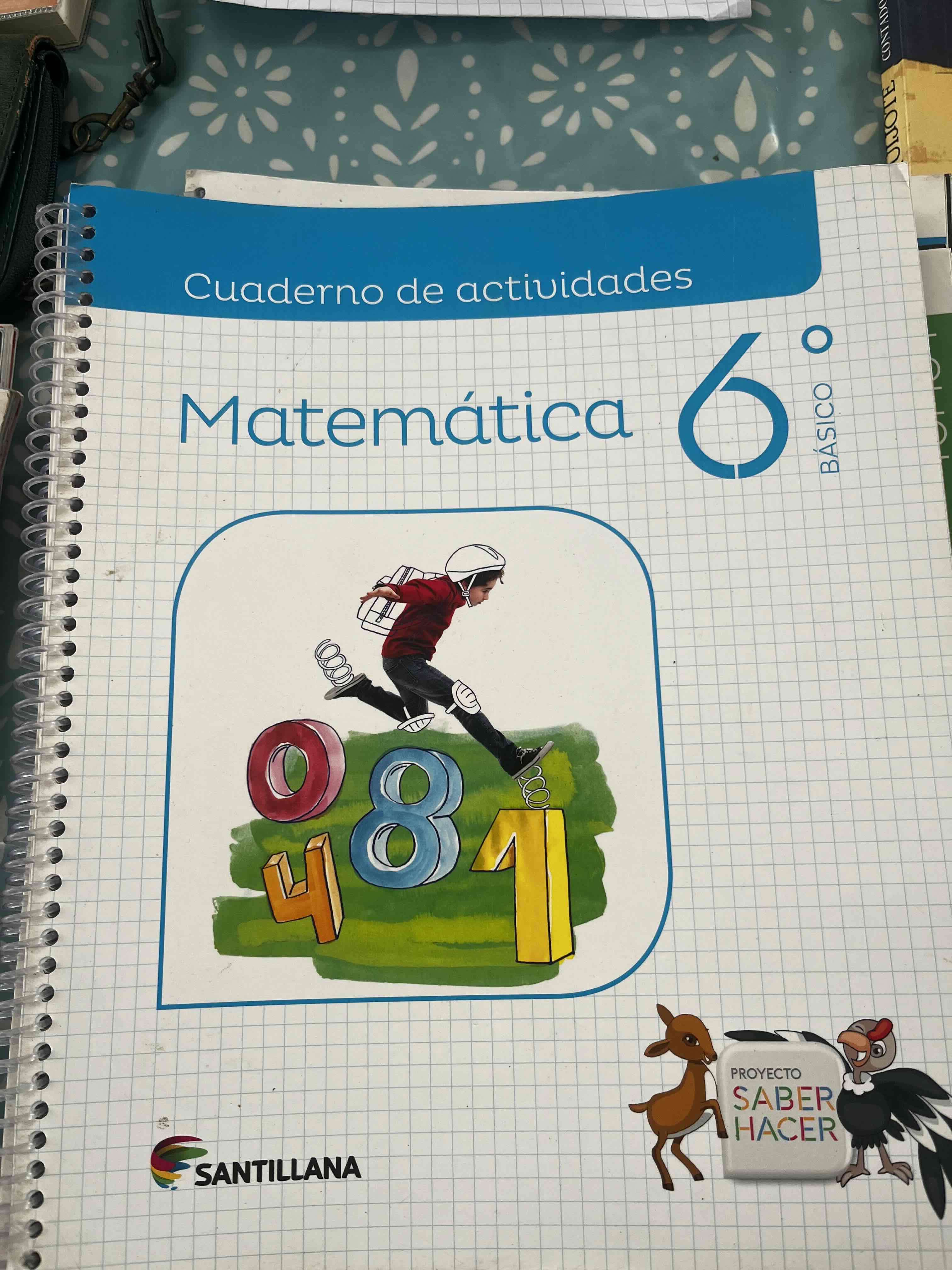 Libro Matemática 6° Básico Tomo 1 ,2 y actividad - miniatura 5