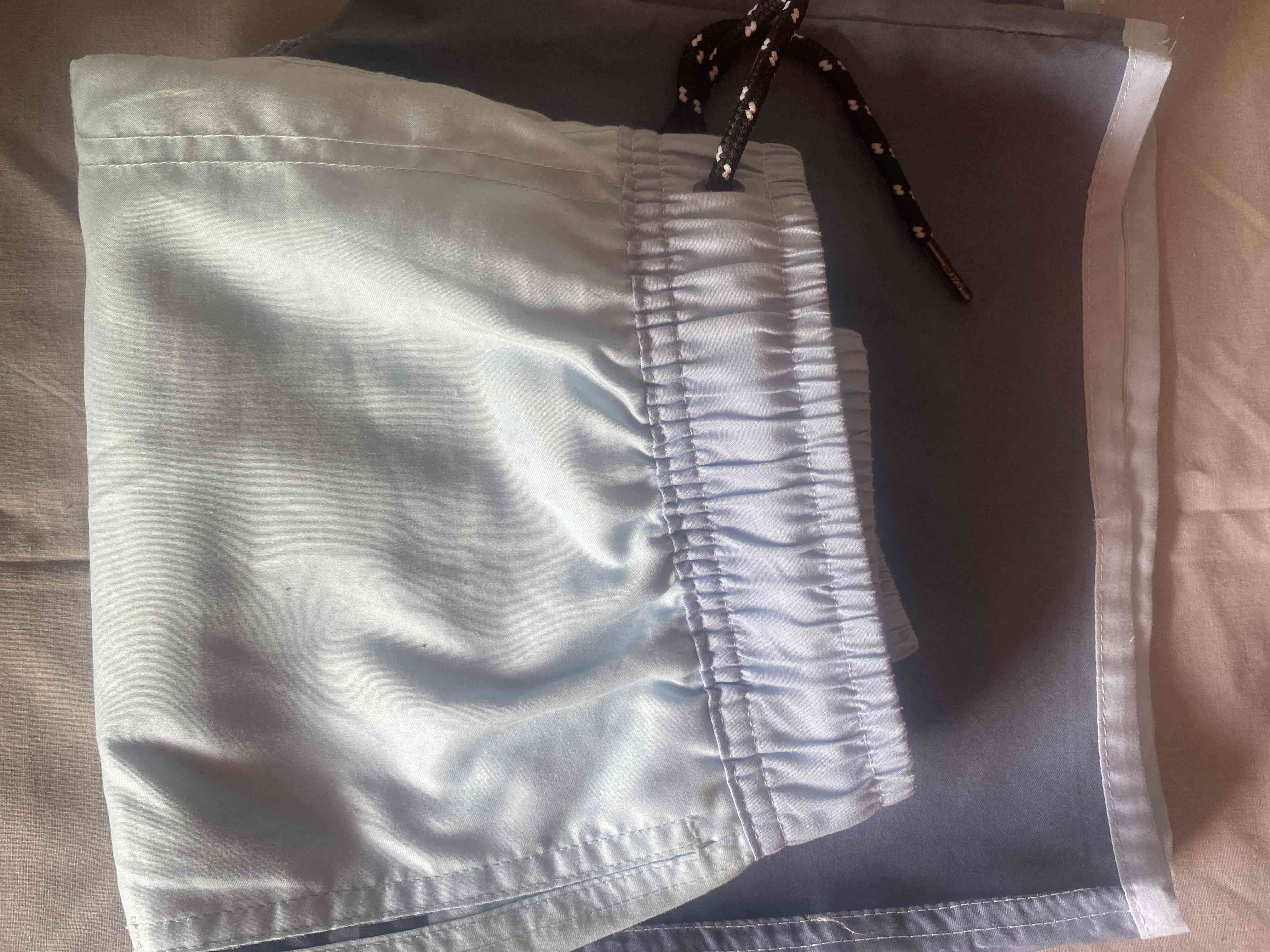 Shorts de baño azul claro T-14 - miniatura 3