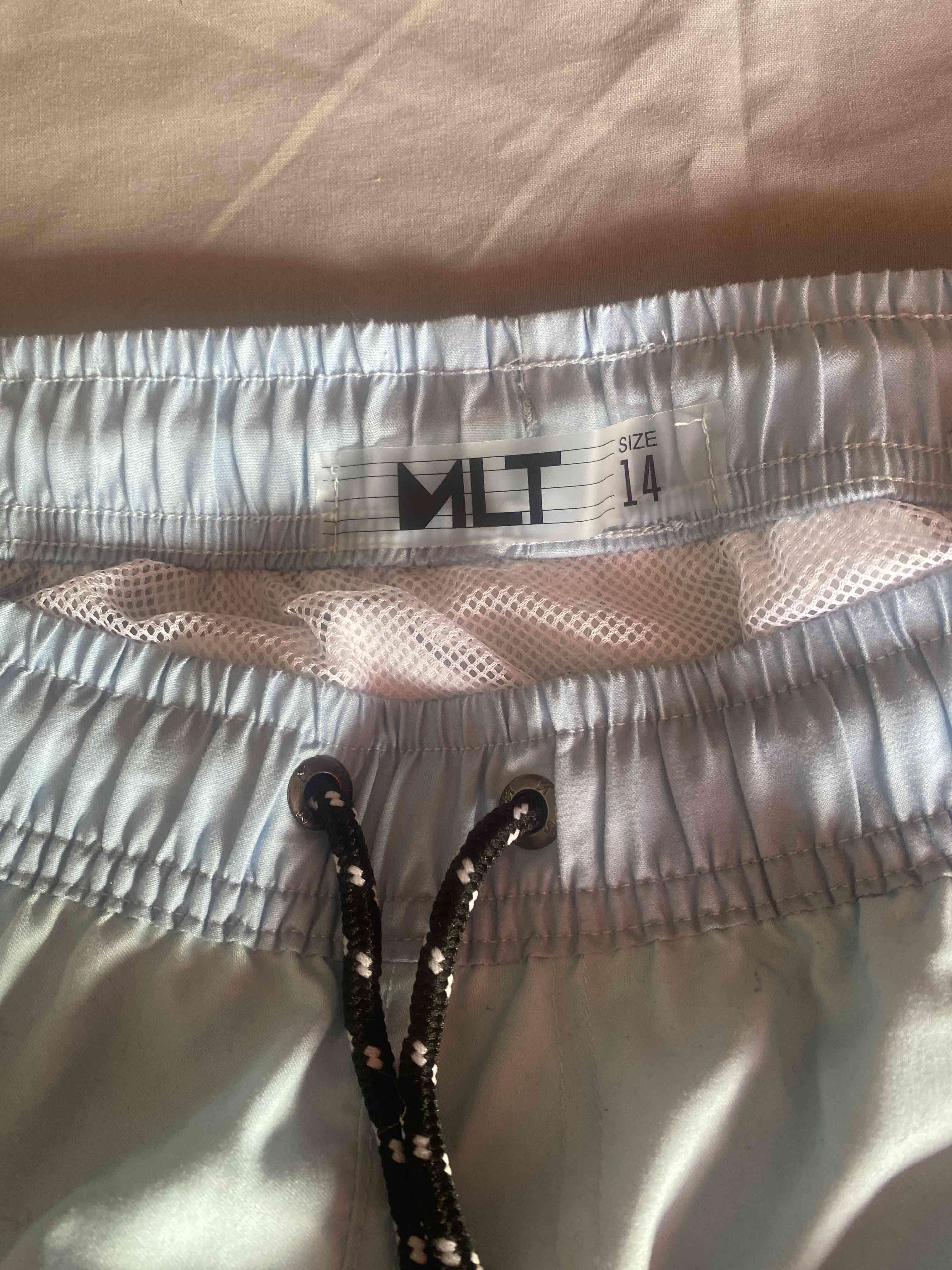 Shorts de baño azul claro T-14 - miniatura 4