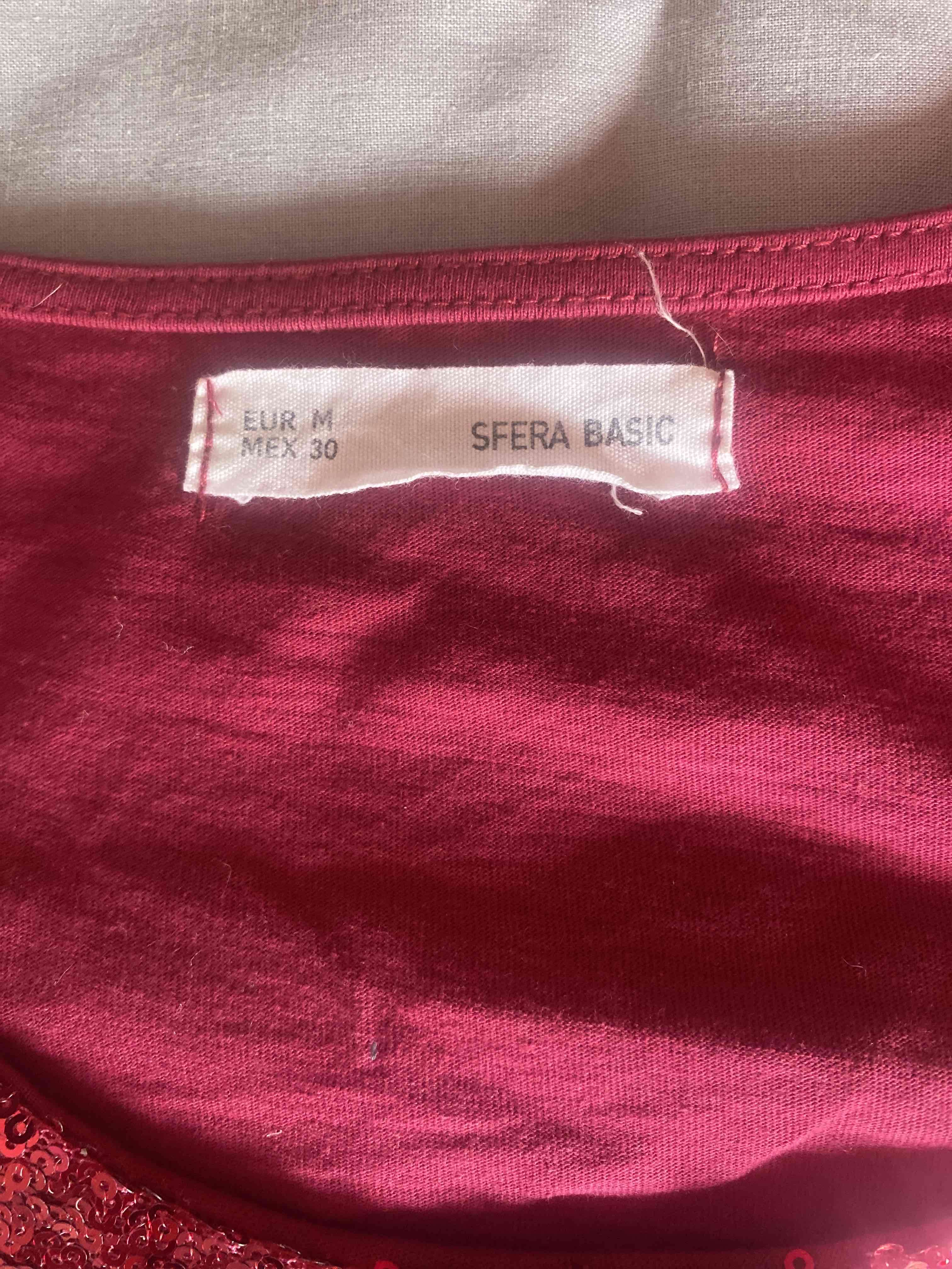 Polera sin mangas lentejuelas T-M - miniatura 3