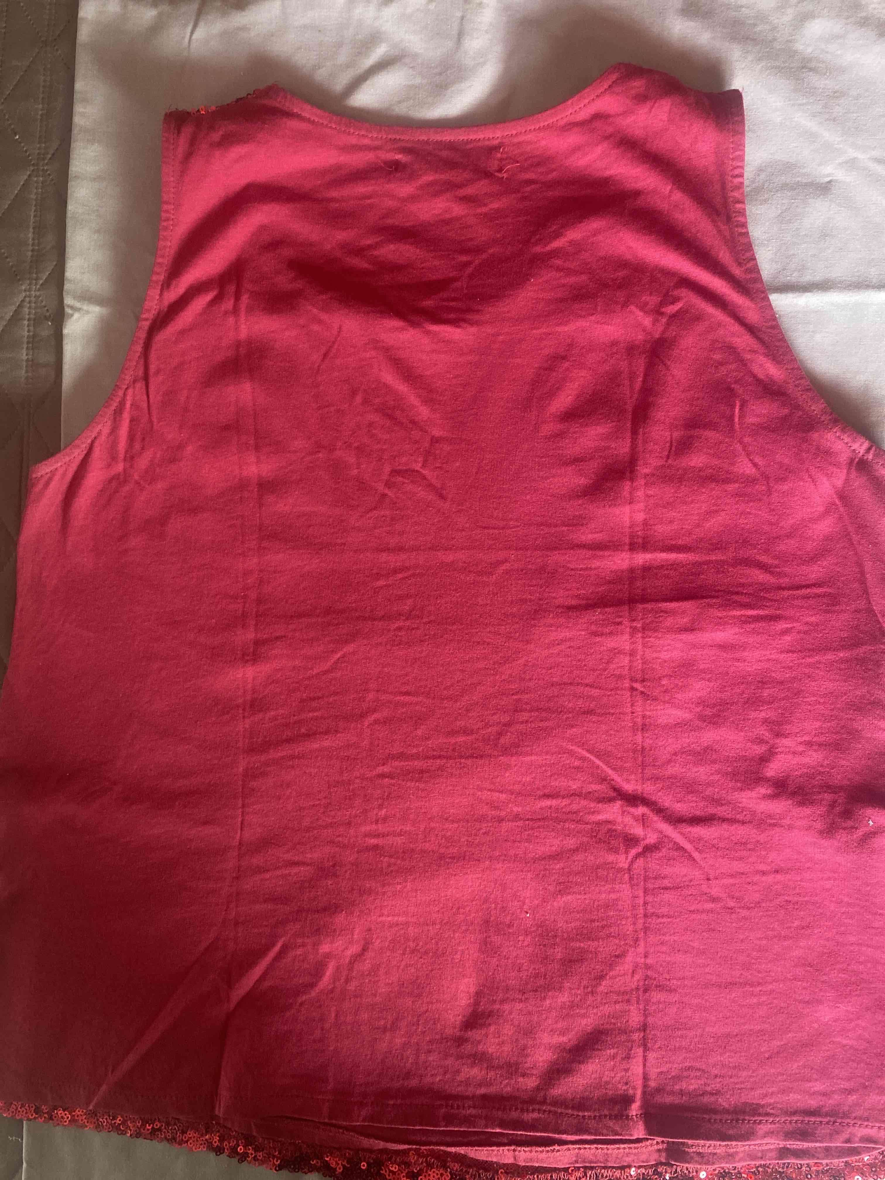 Polera sin mangas lentejuelas T-M - miniatura 4