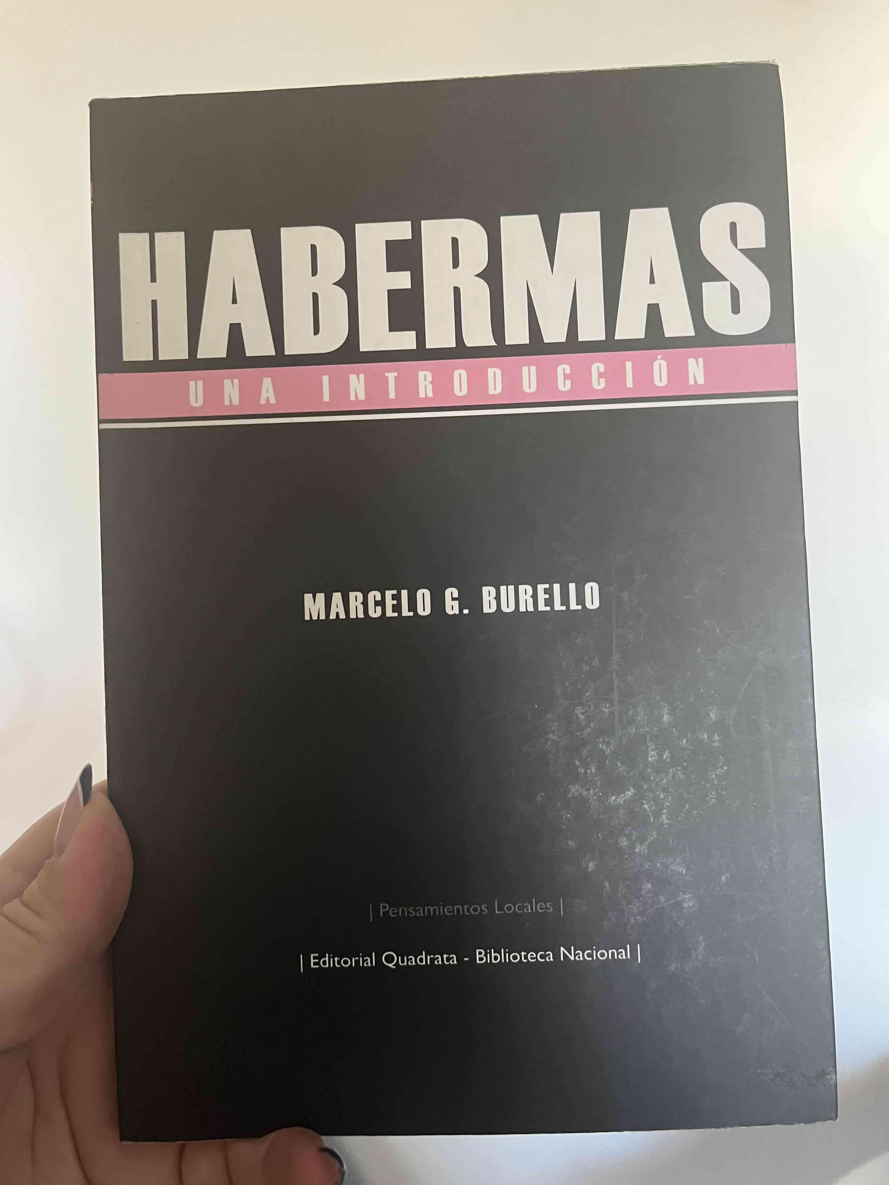 Libro Habermas: Una Introducción