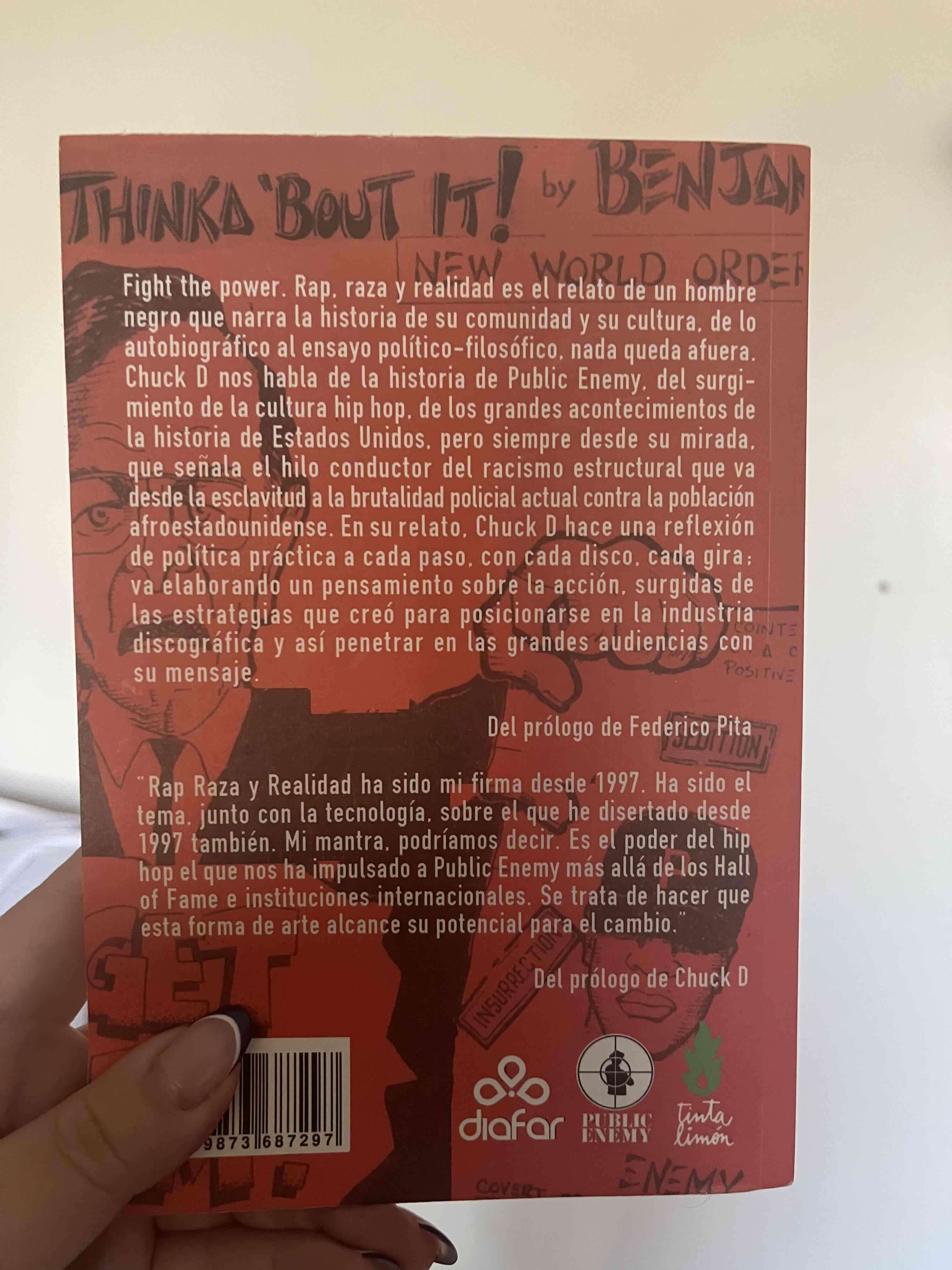 Libro Fight the Power Chuck D - miniatura 2