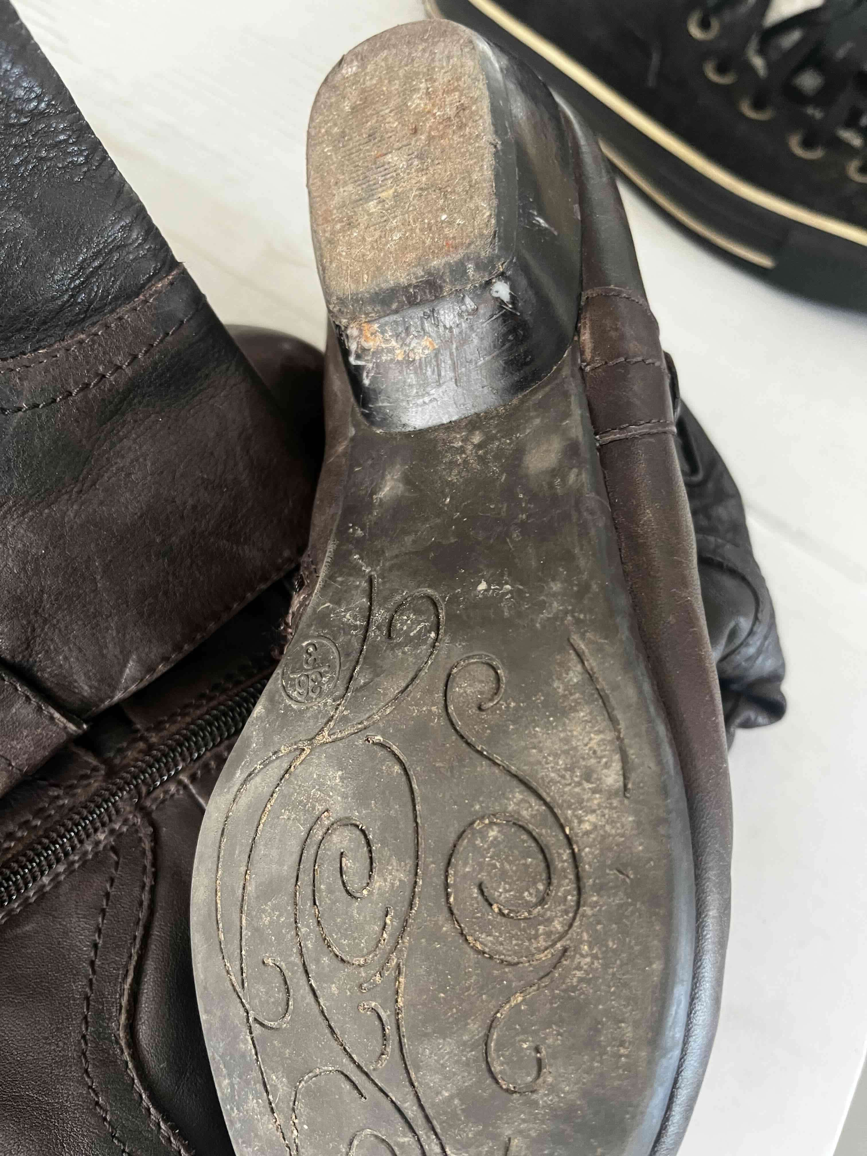 Botas café - miniatura 4