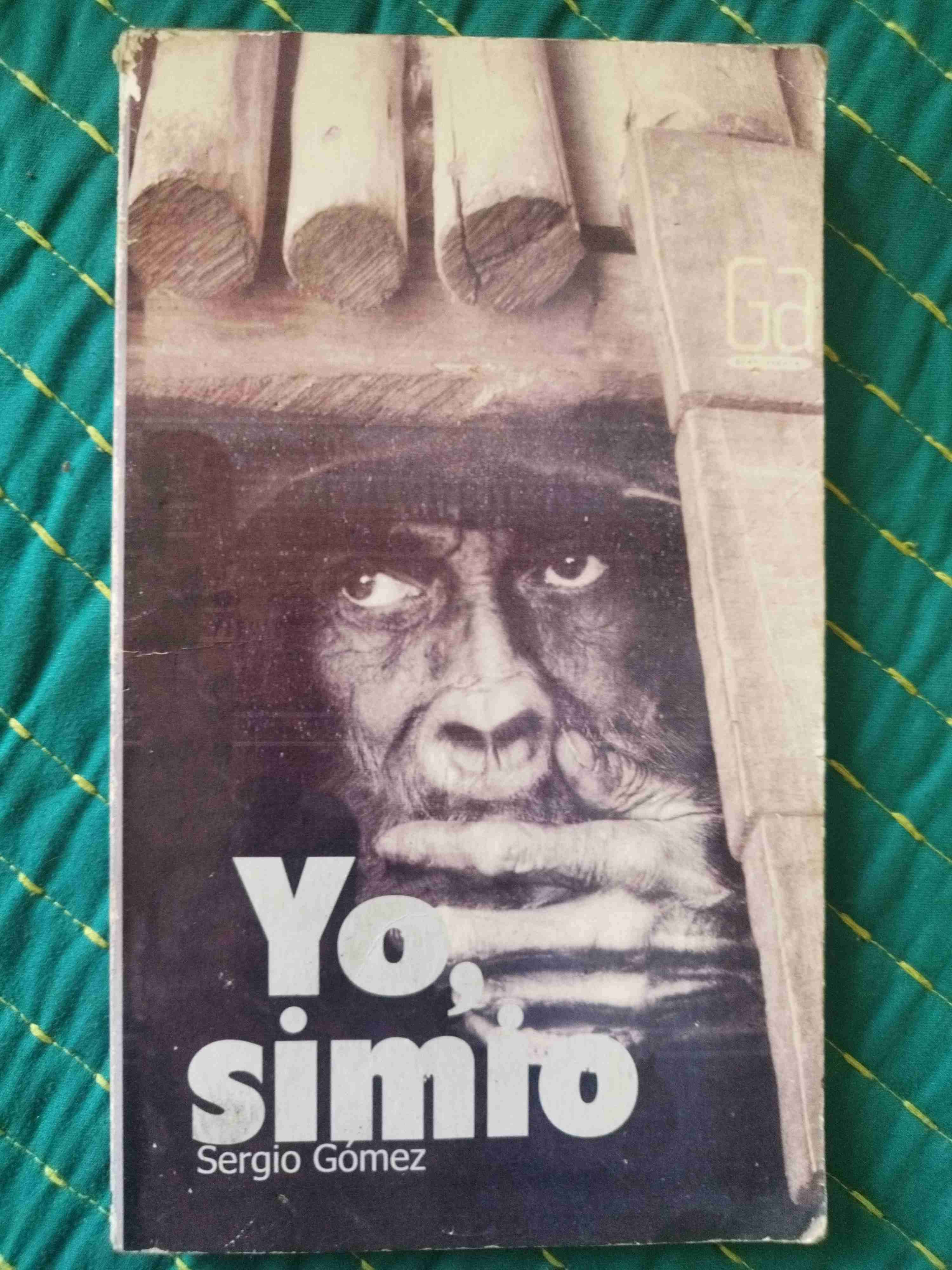Libro 'Yo, simio' Sergio Gómez