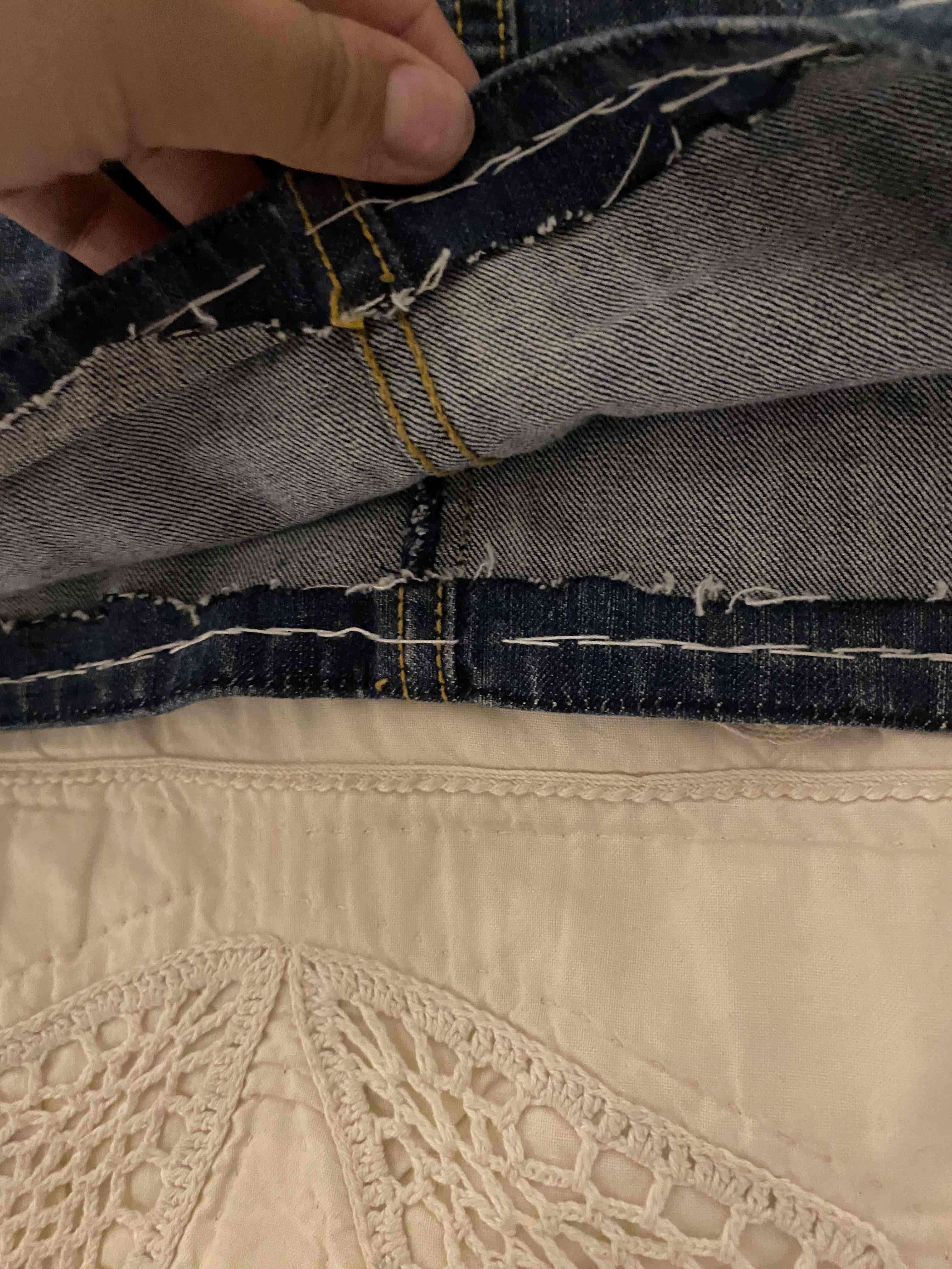 Falda de mezclilla azul - miniatura 3