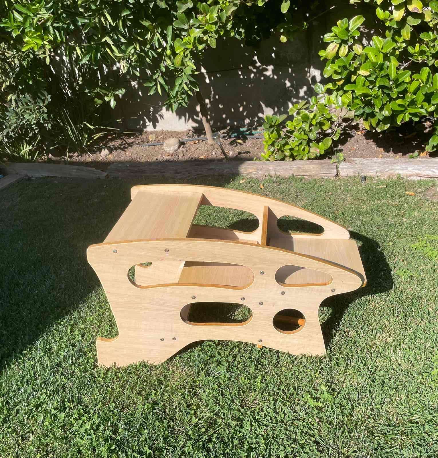 Silla infantil de madera ajustable - miniatura 4