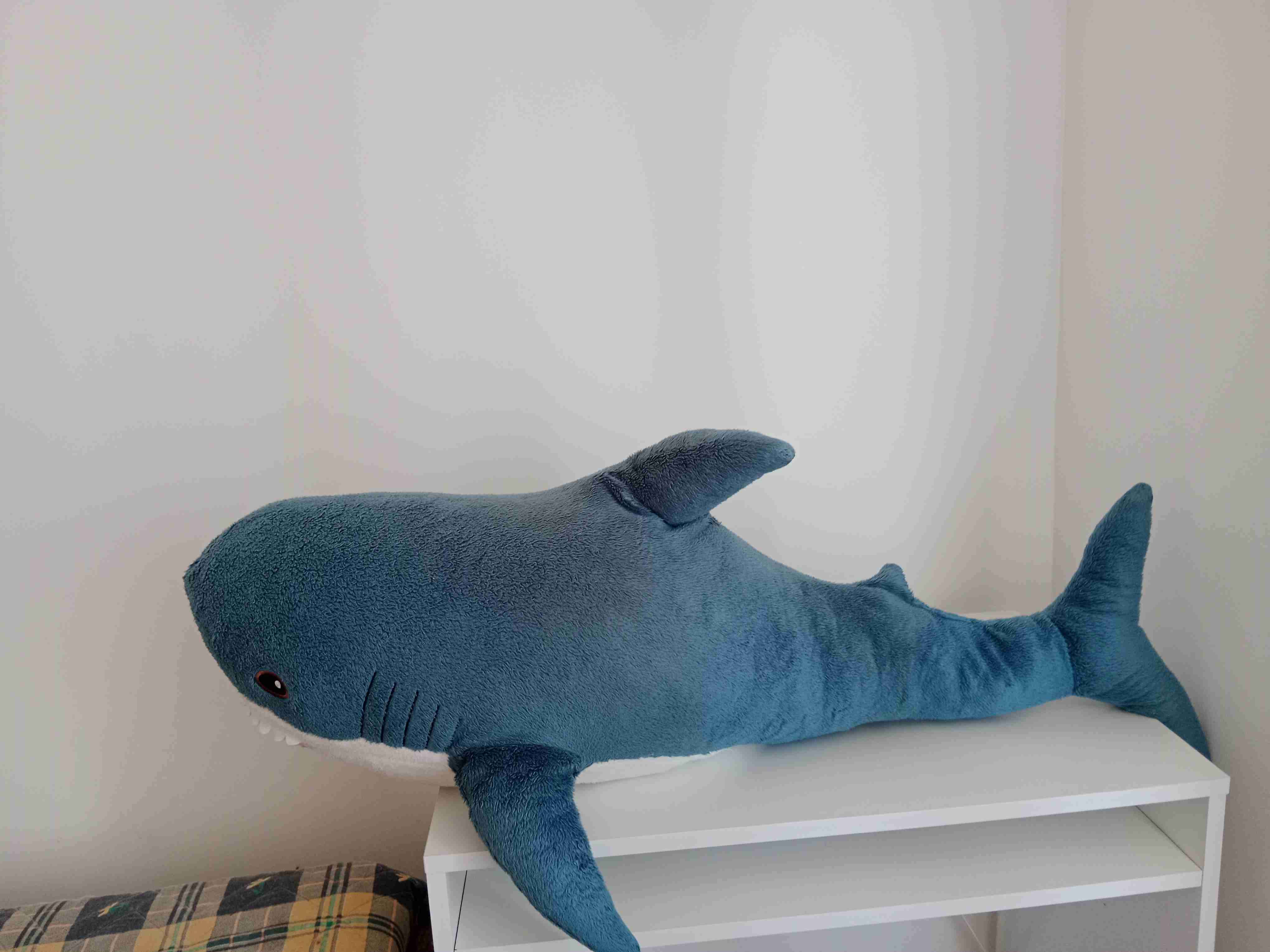 Peluche Tiburón Gigante BLÅHAJ 100cm - Nuevo - miniatura 3