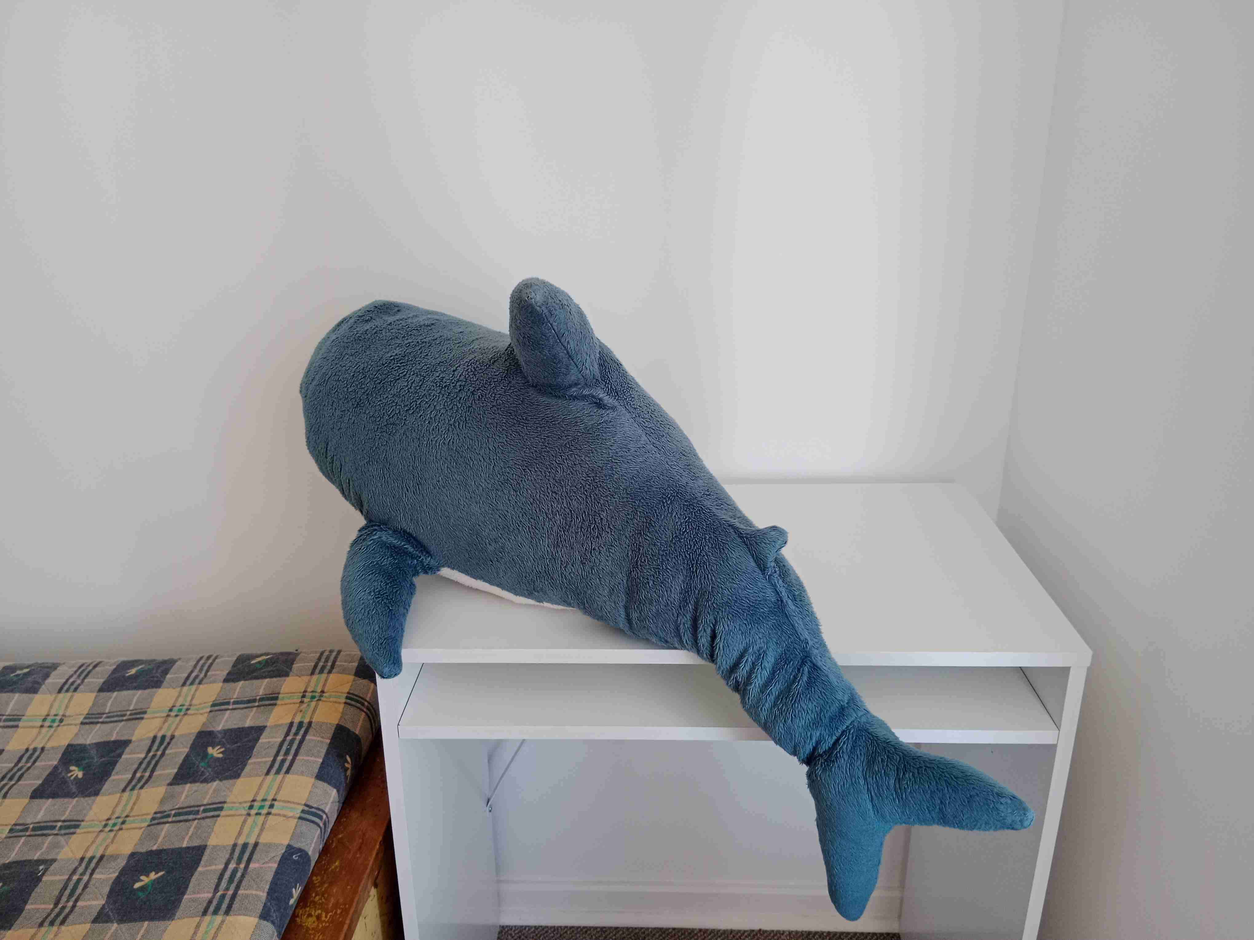 Peluche Tiburón Gigante BLÅHAJ 100cm - Nuevo - miniatura 4