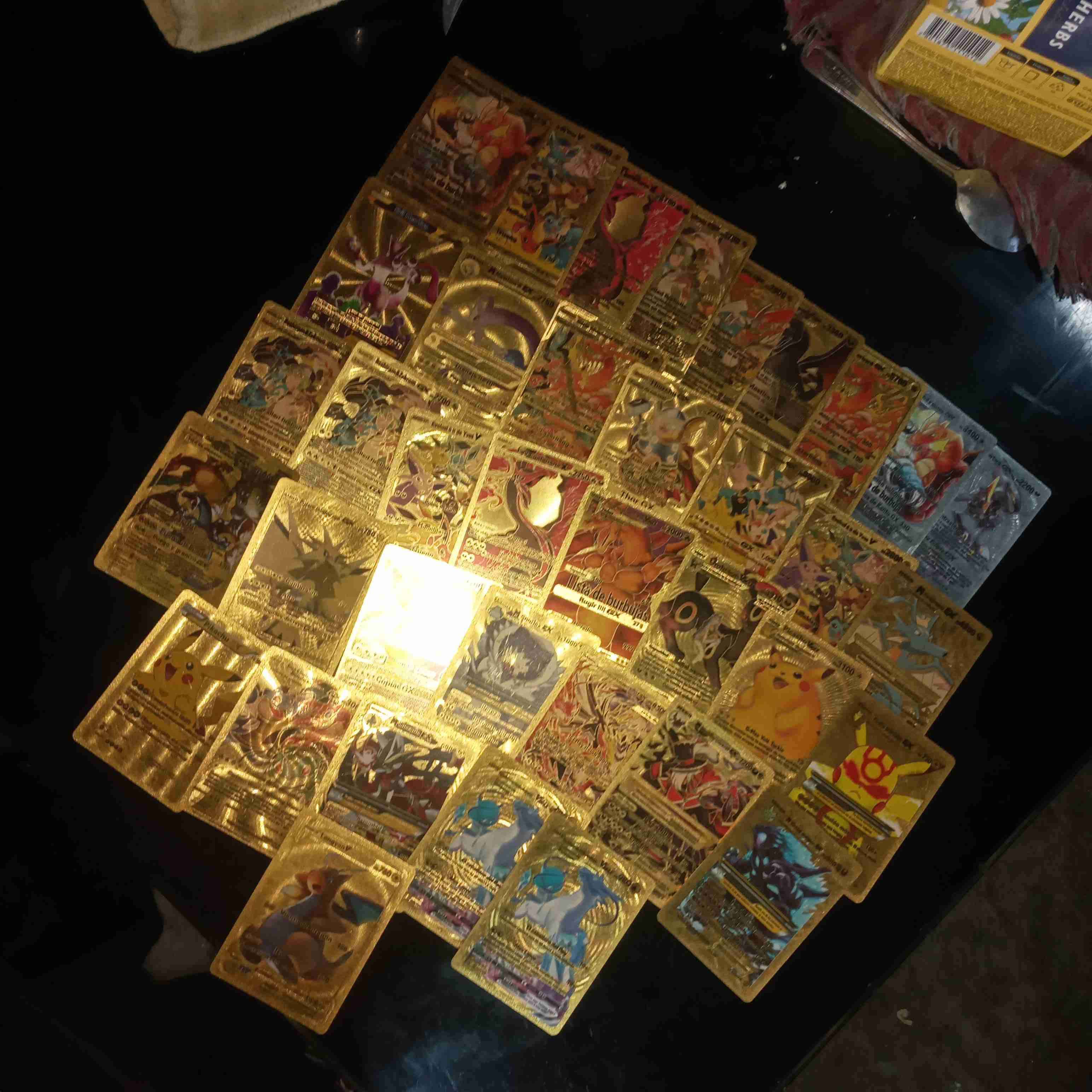 Cartas coleccionables doradas - miniatura 2