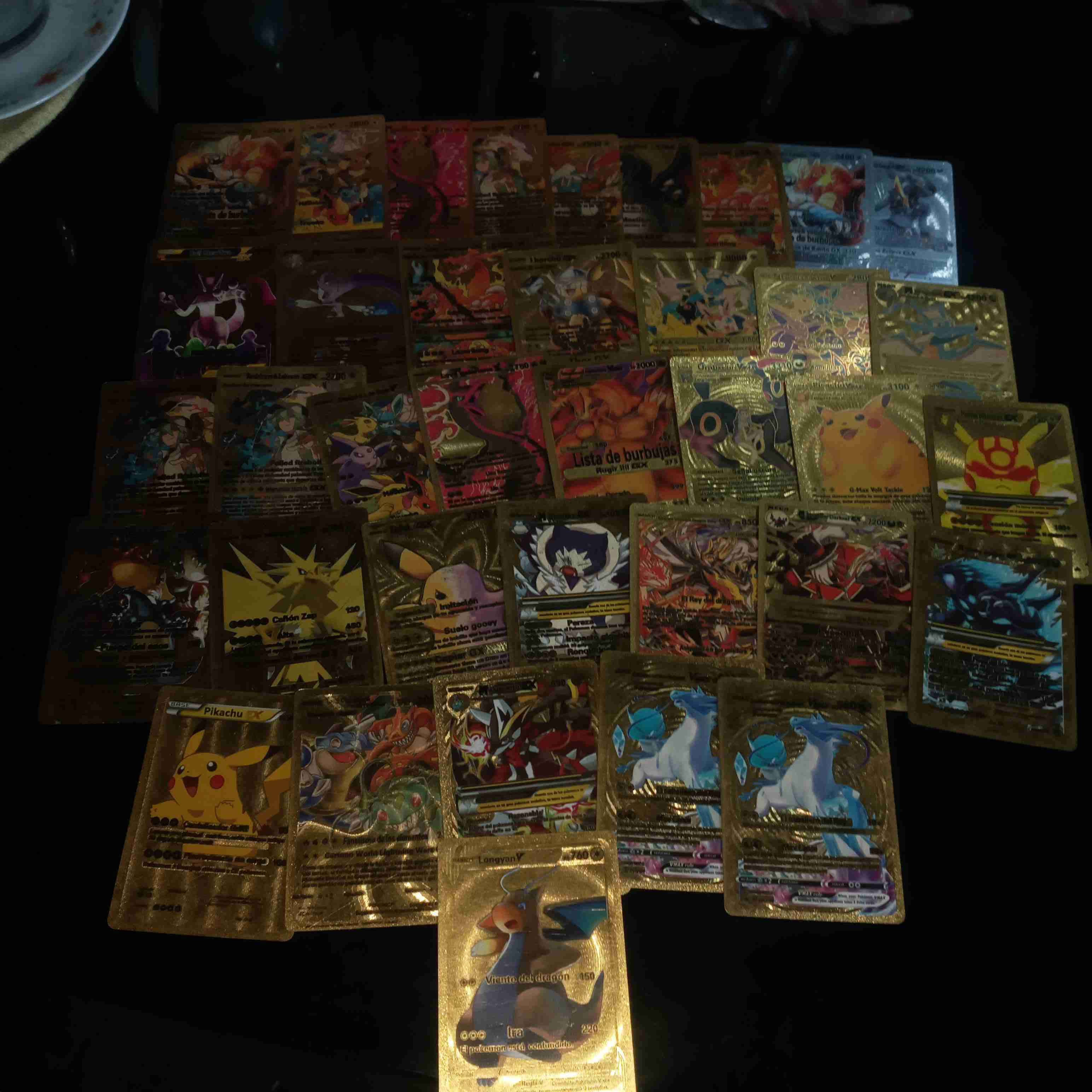 Cartas coleccionables doradas - miniatura 3