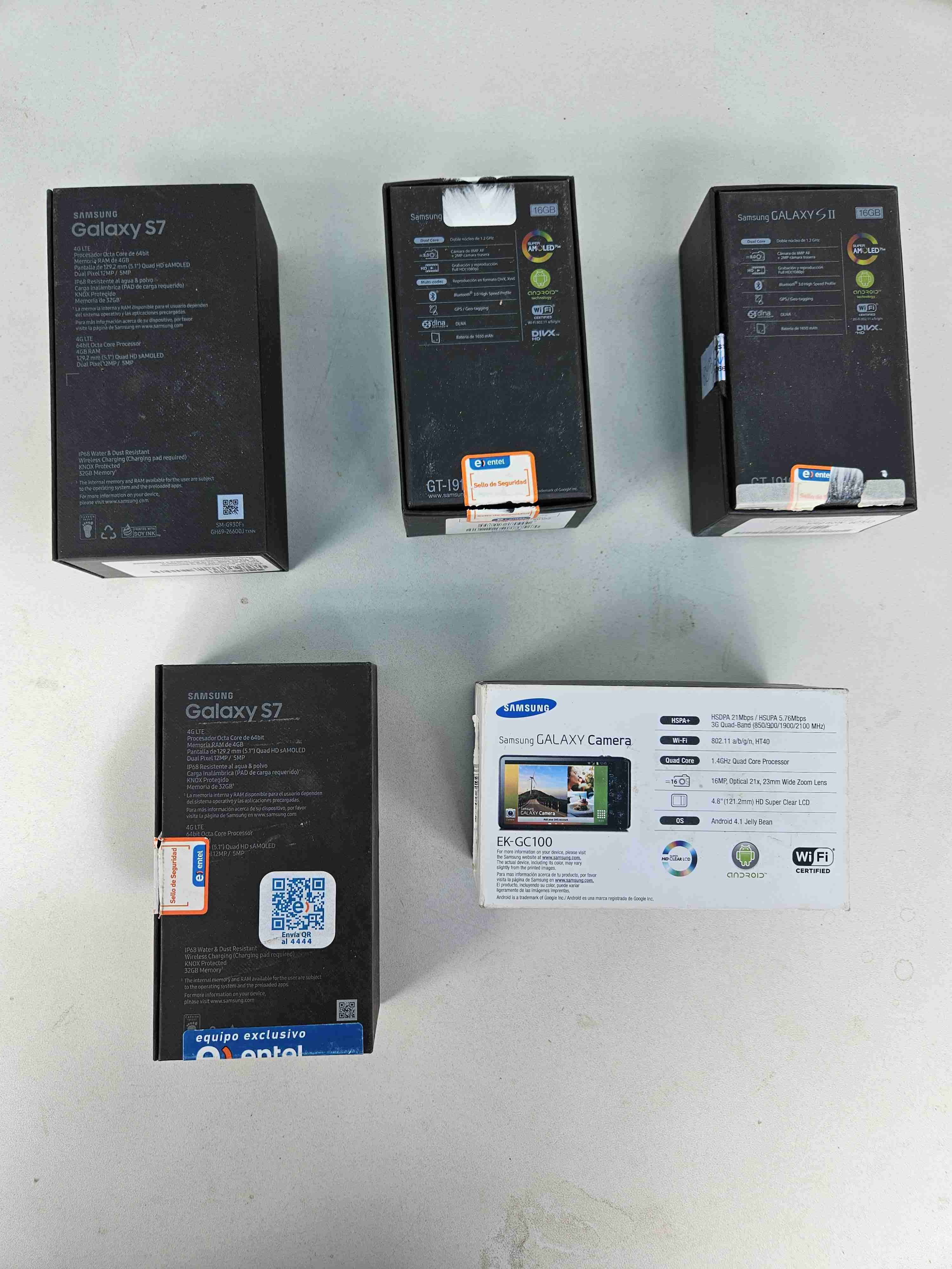 Cajas originales Samsung Galaxy S7 y S2 - miniatura 2