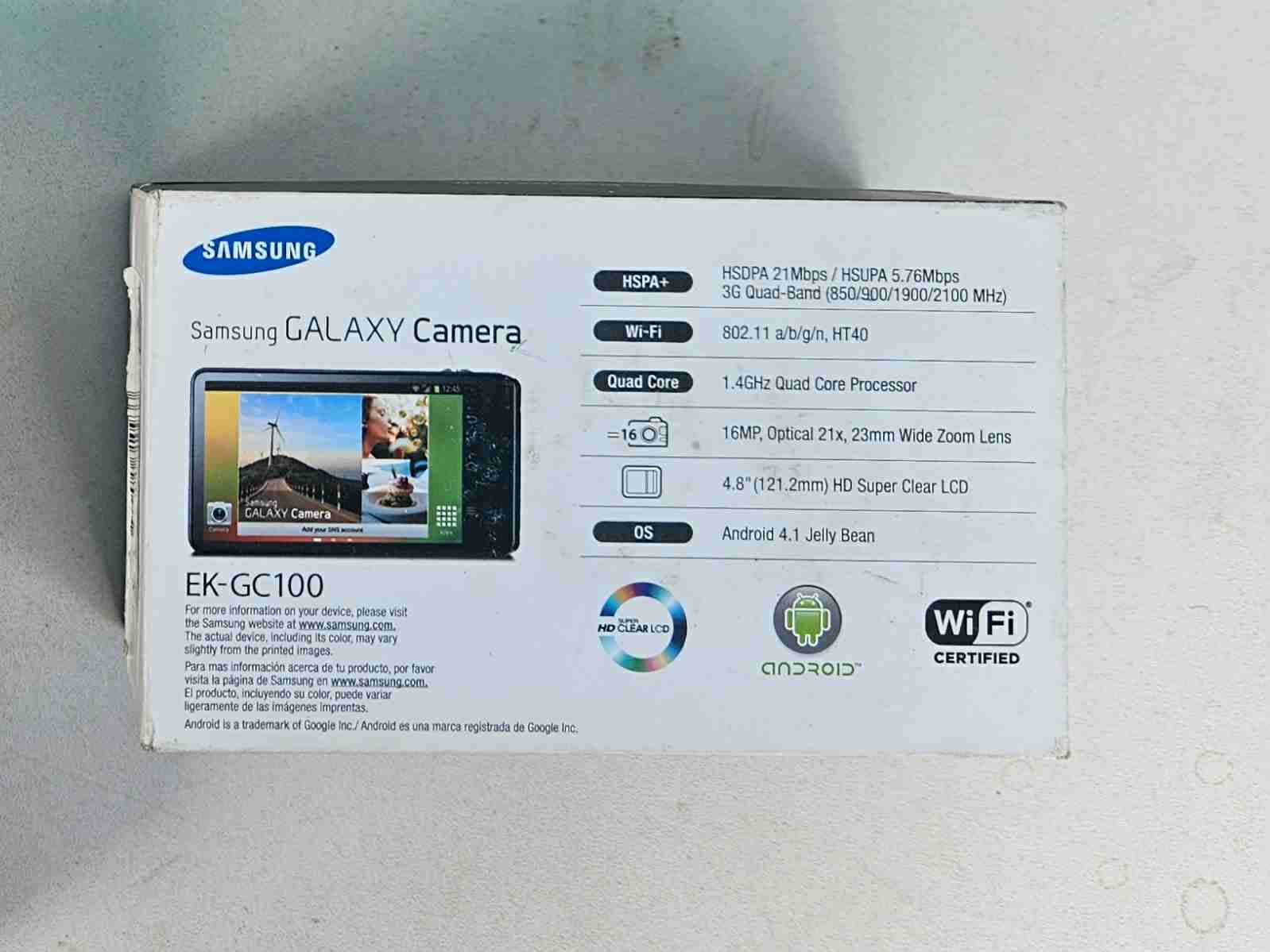Caja original Cámara Samsung Galaxy 16MP - miniatura 2