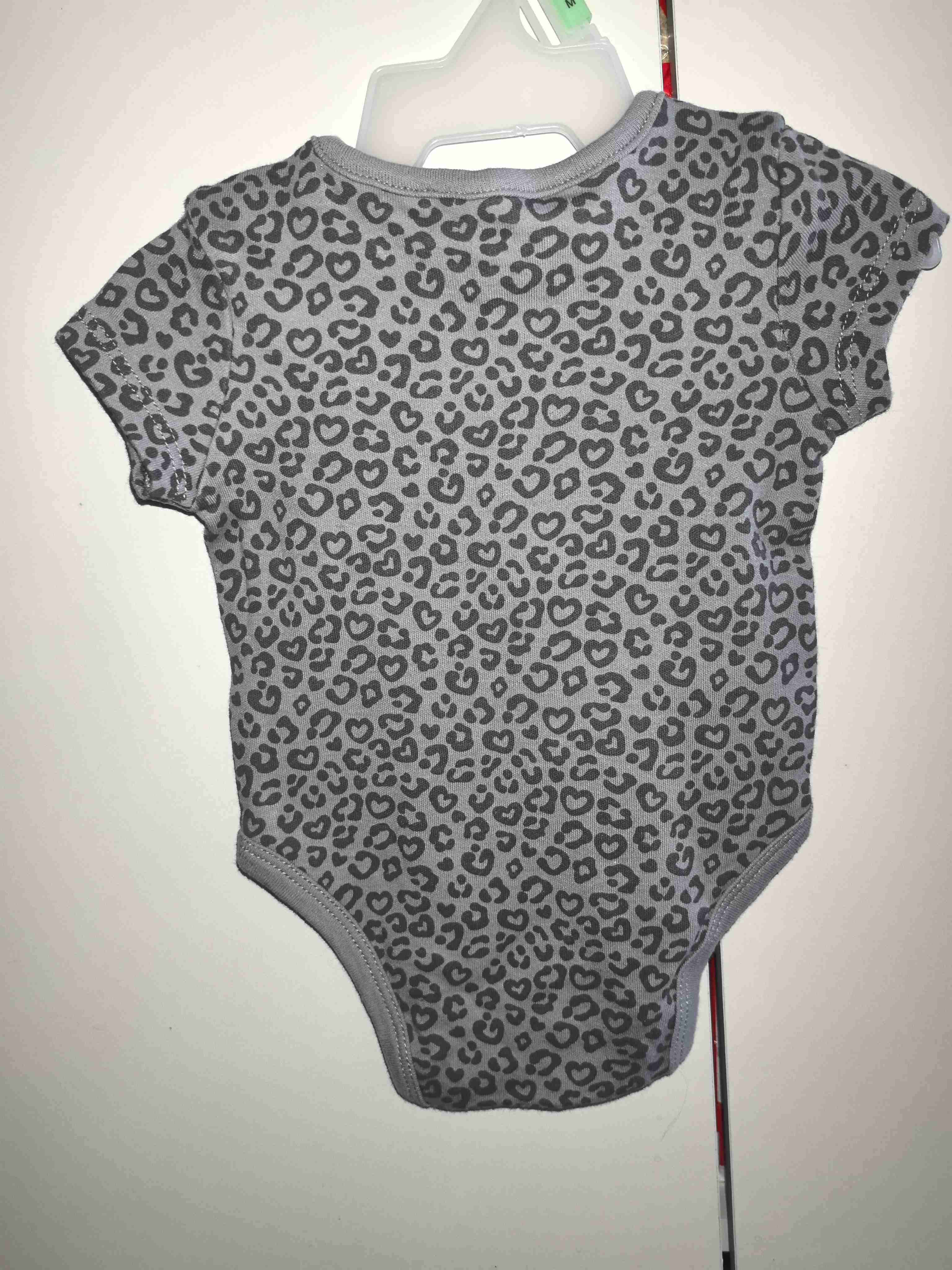 Body de bebé con estampado animal - miniatura 2