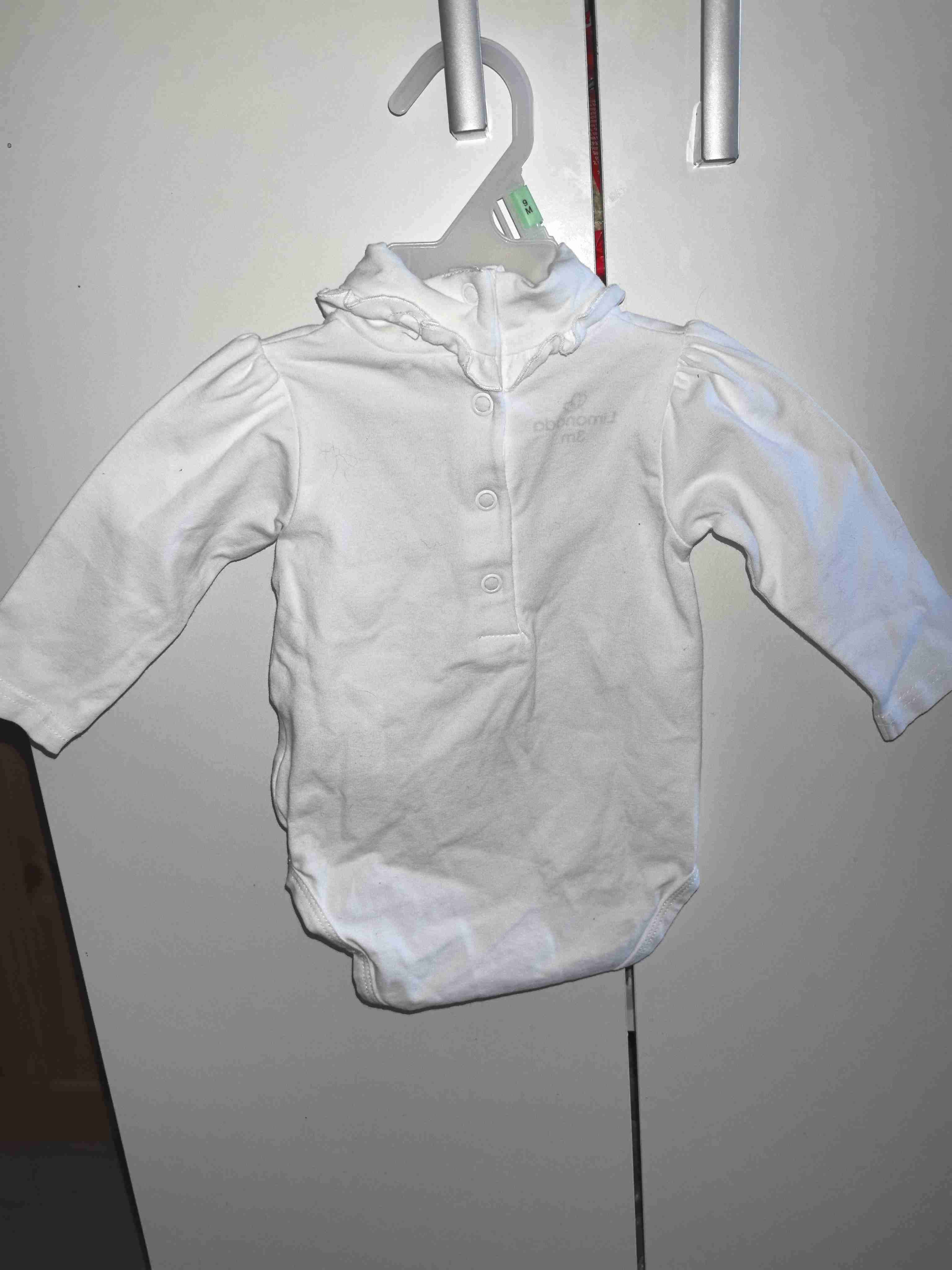 Body de bebé blanco con ositos - miniatura 2