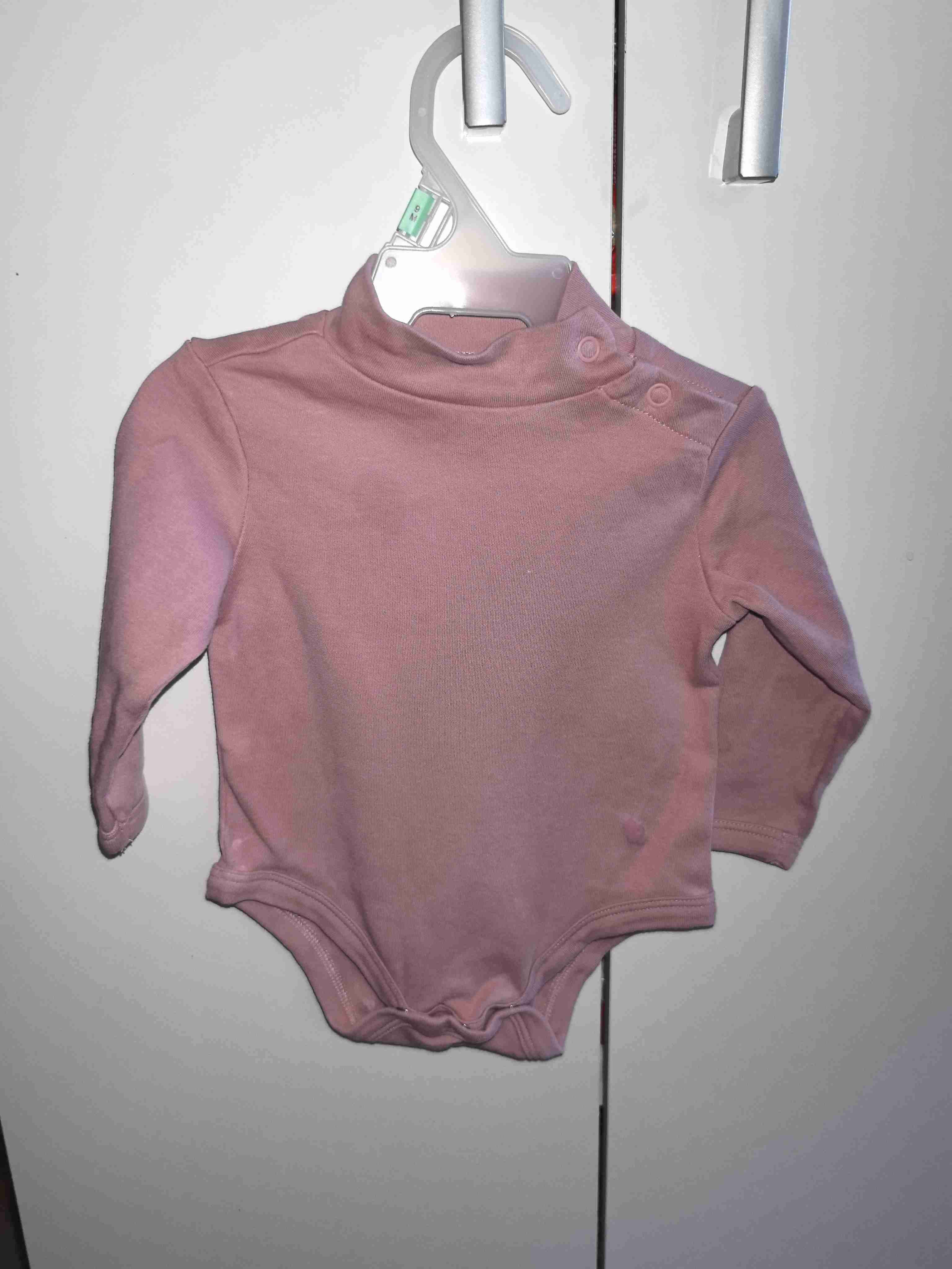 Body de bebé rosado