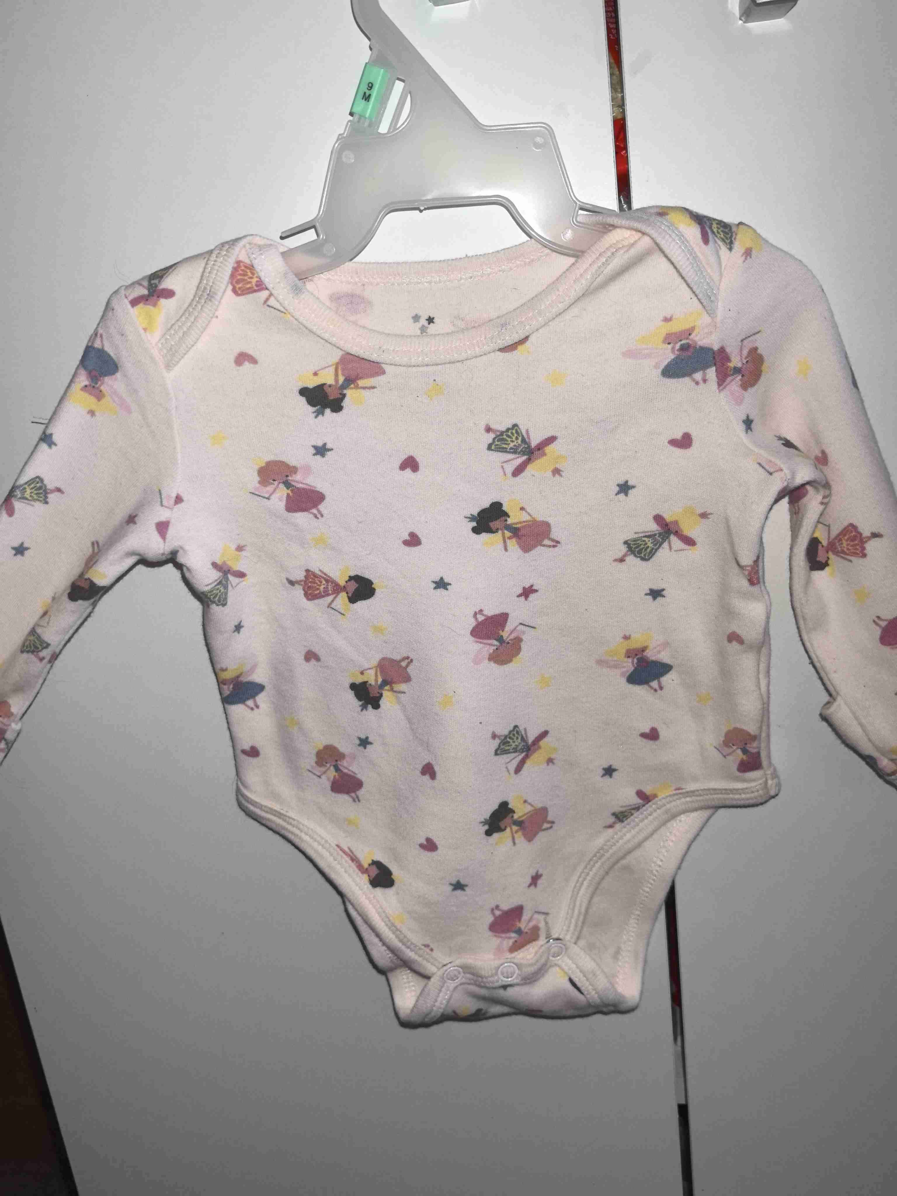 Body de bebé con estampado de hadas
