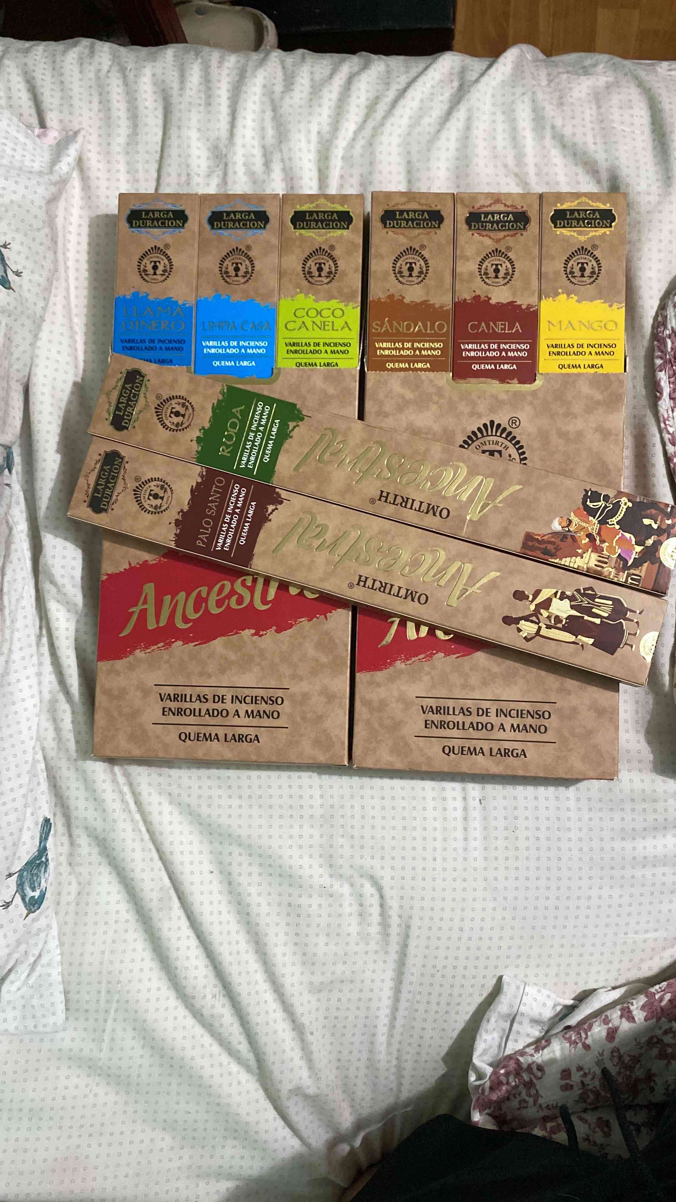 Paquete de incienso variado