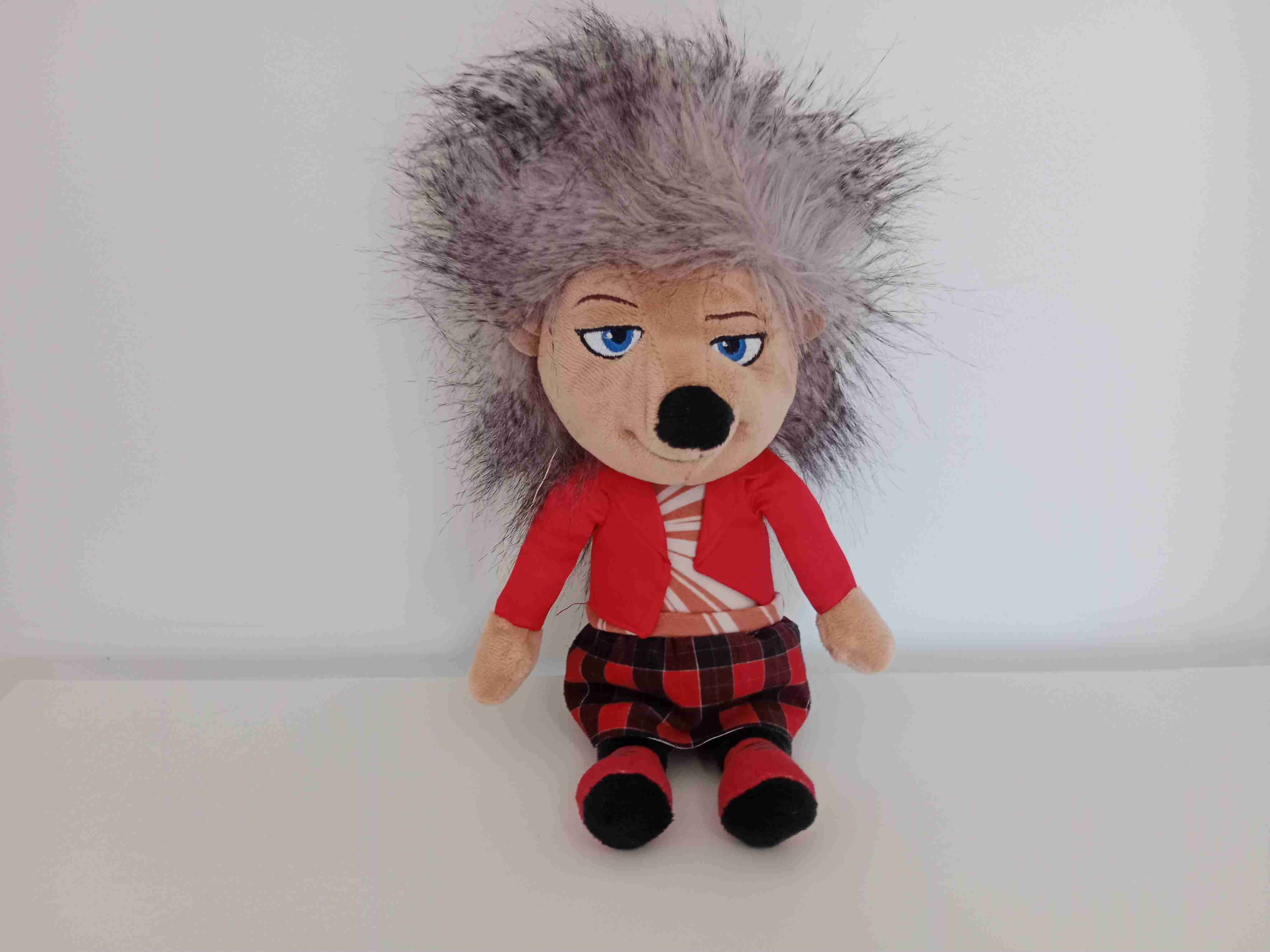 Peluche Ash de Sing 2 - Puercoespín Rockera Origin