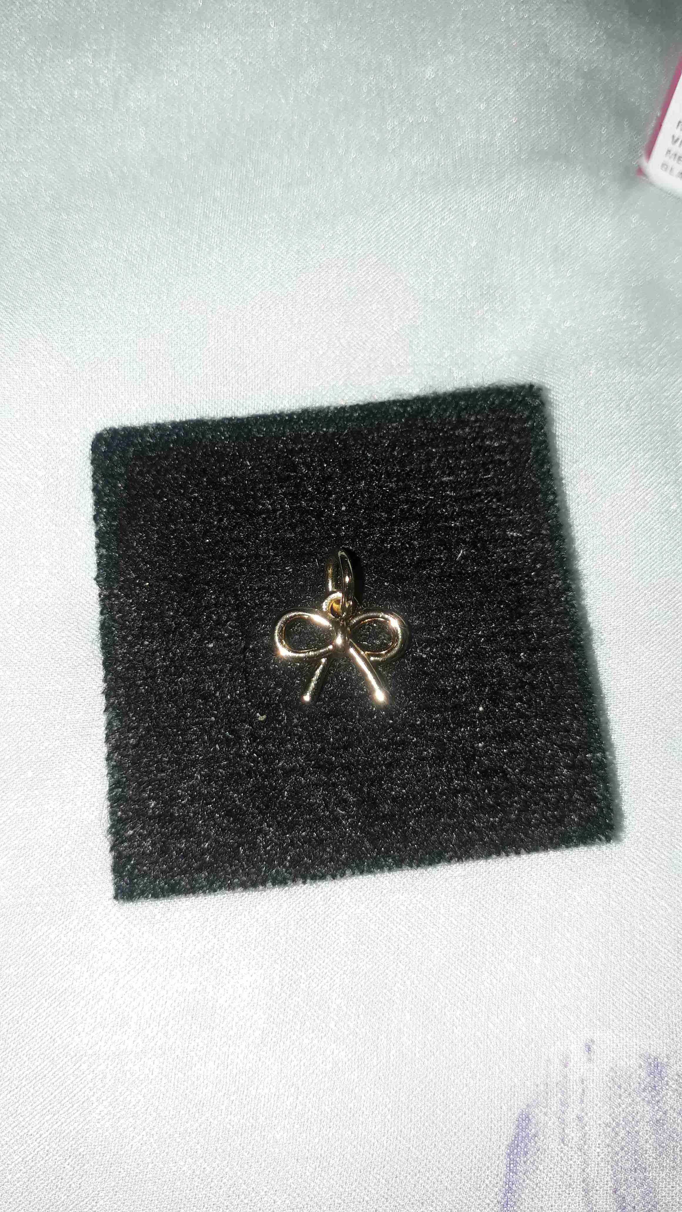 Charm dorado Coquette - miniatura 3