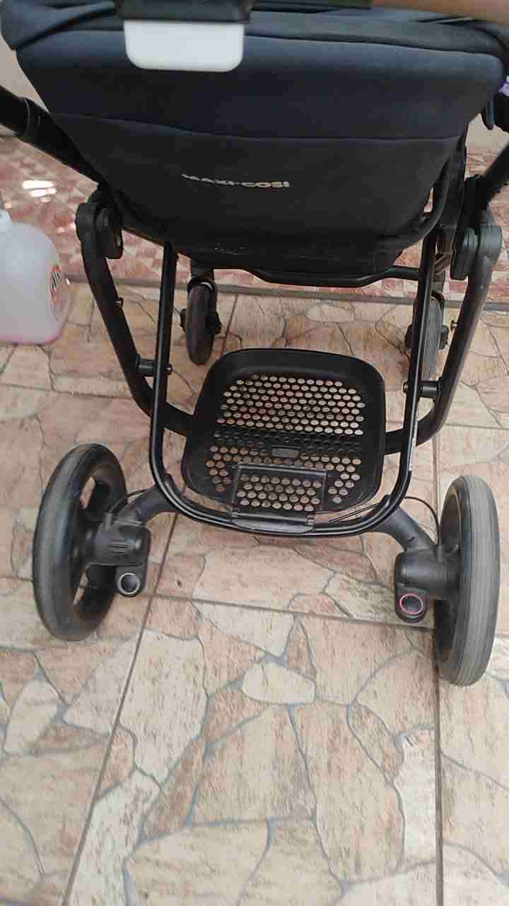 Coche de bebé Sistem lila+coral xp - miniatura 4