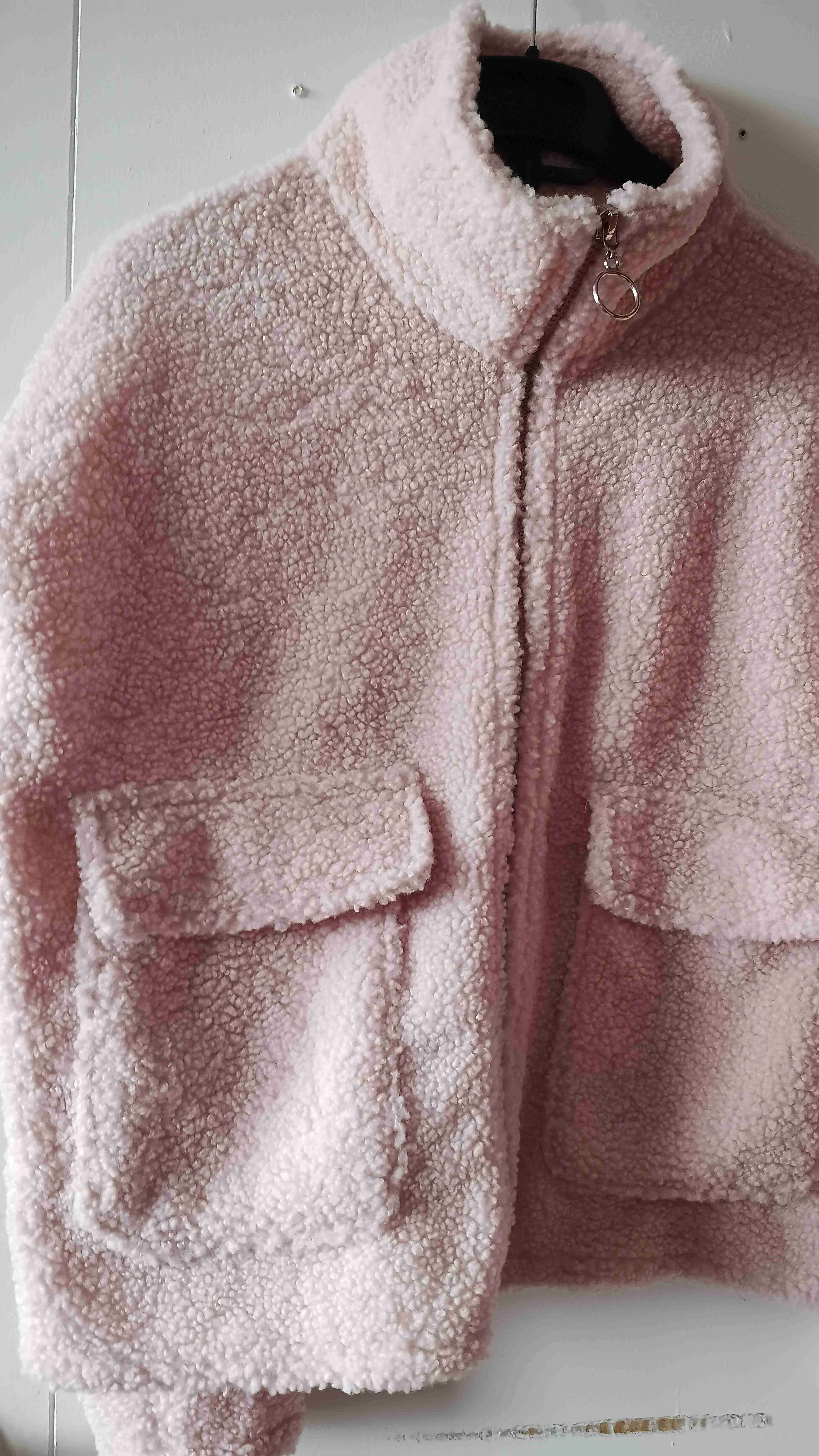 Chaqueta polar rosada de mujer - miniatura 2