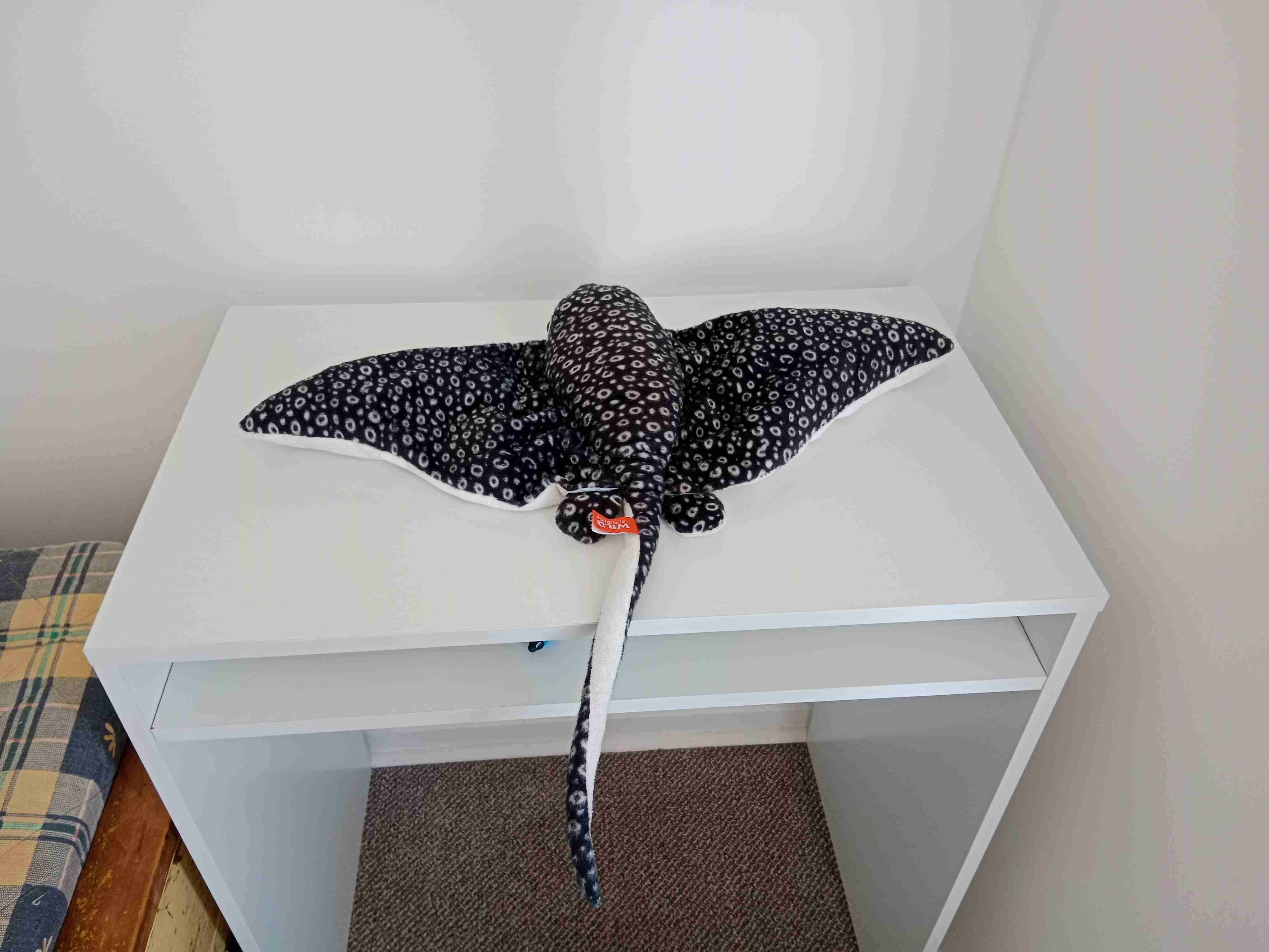 Peluche Manta Raya Águila Moteada Wild Republic - - miniatura 3