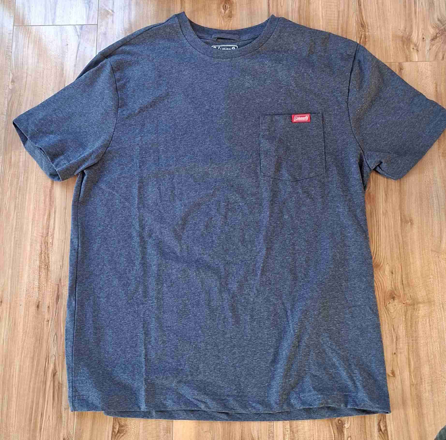 Polera azul grisacea hombre