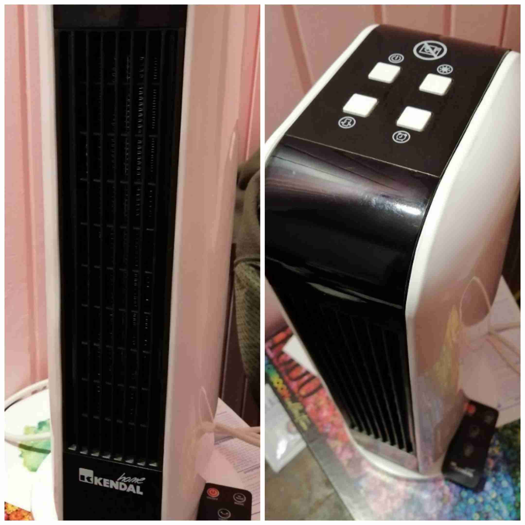 Calefactor torre Kendal blanco