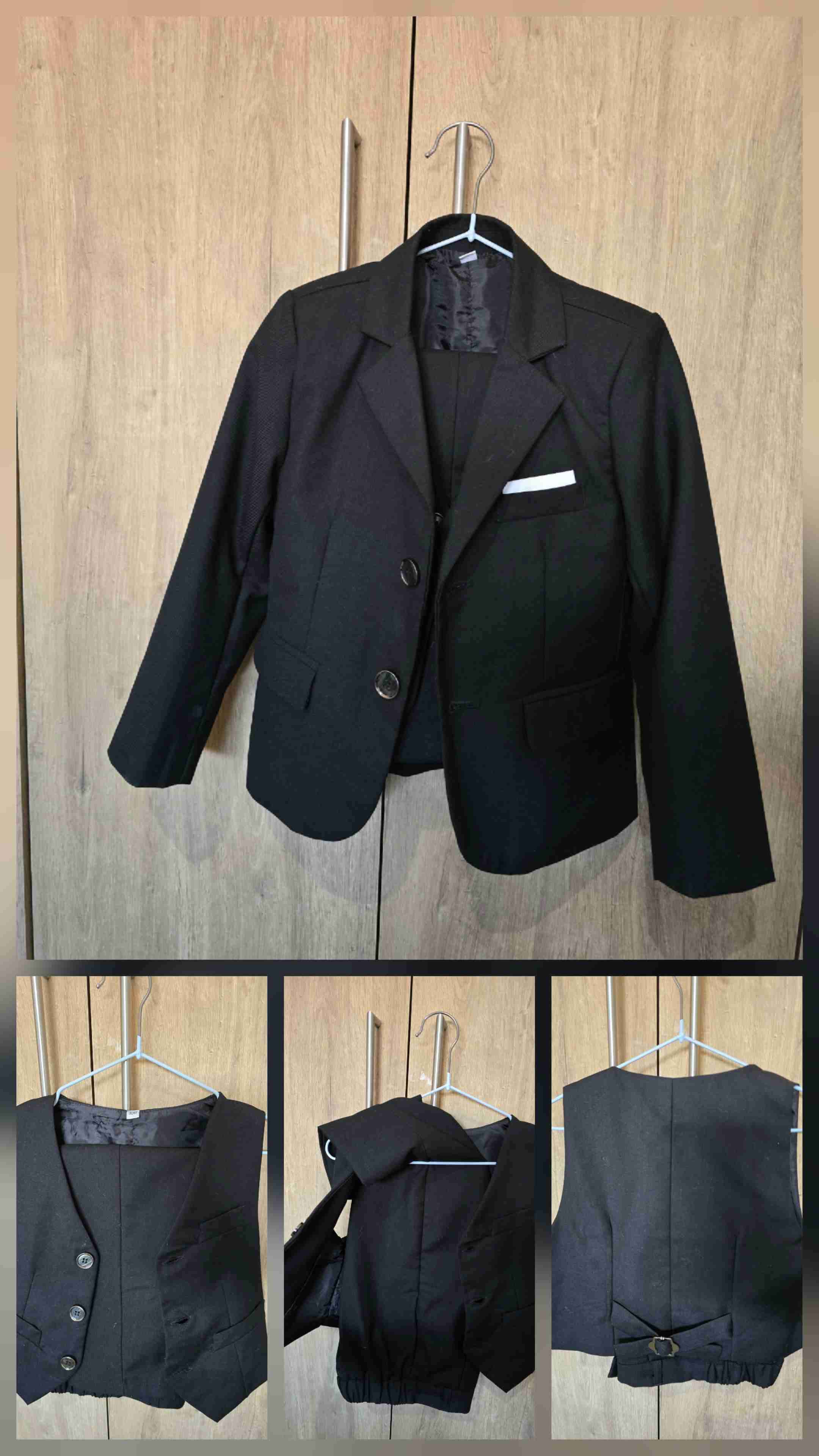 Blazer negro  y azul de niño c/u - miniatura 5