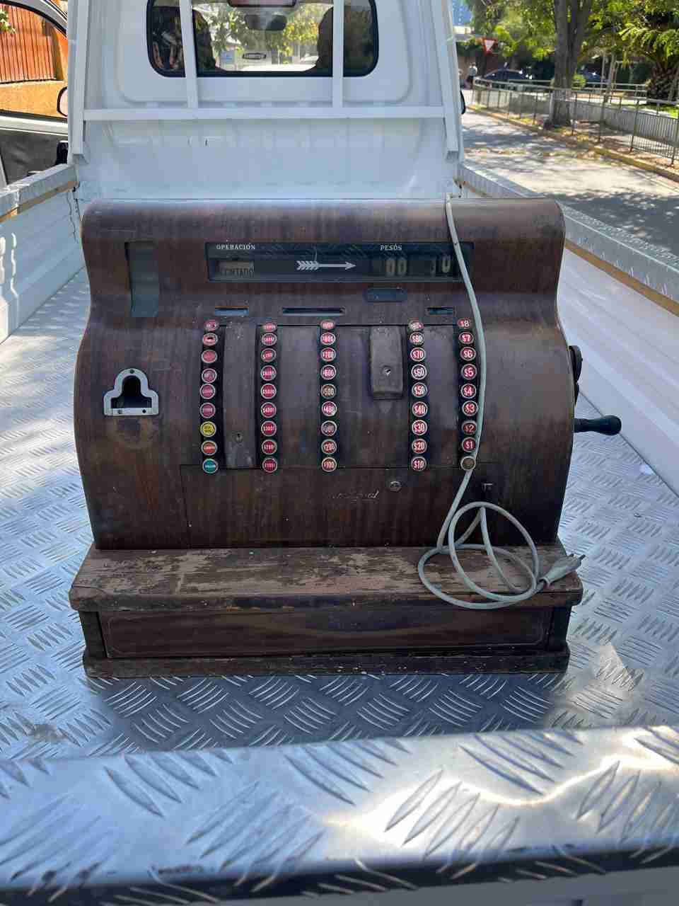 Caja registradora antigua - miniatura 5