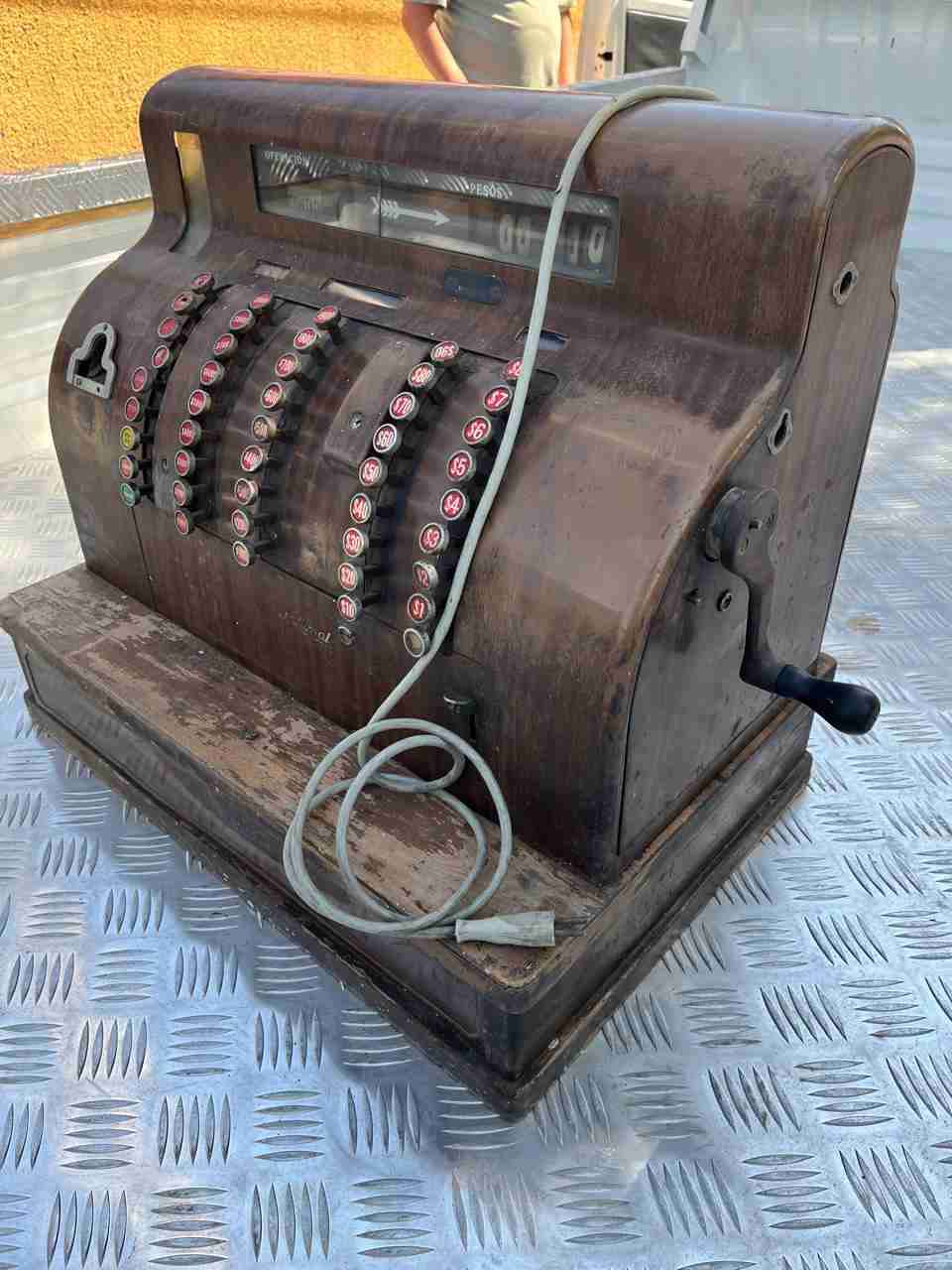Caja registradora antigua - miniatura 6