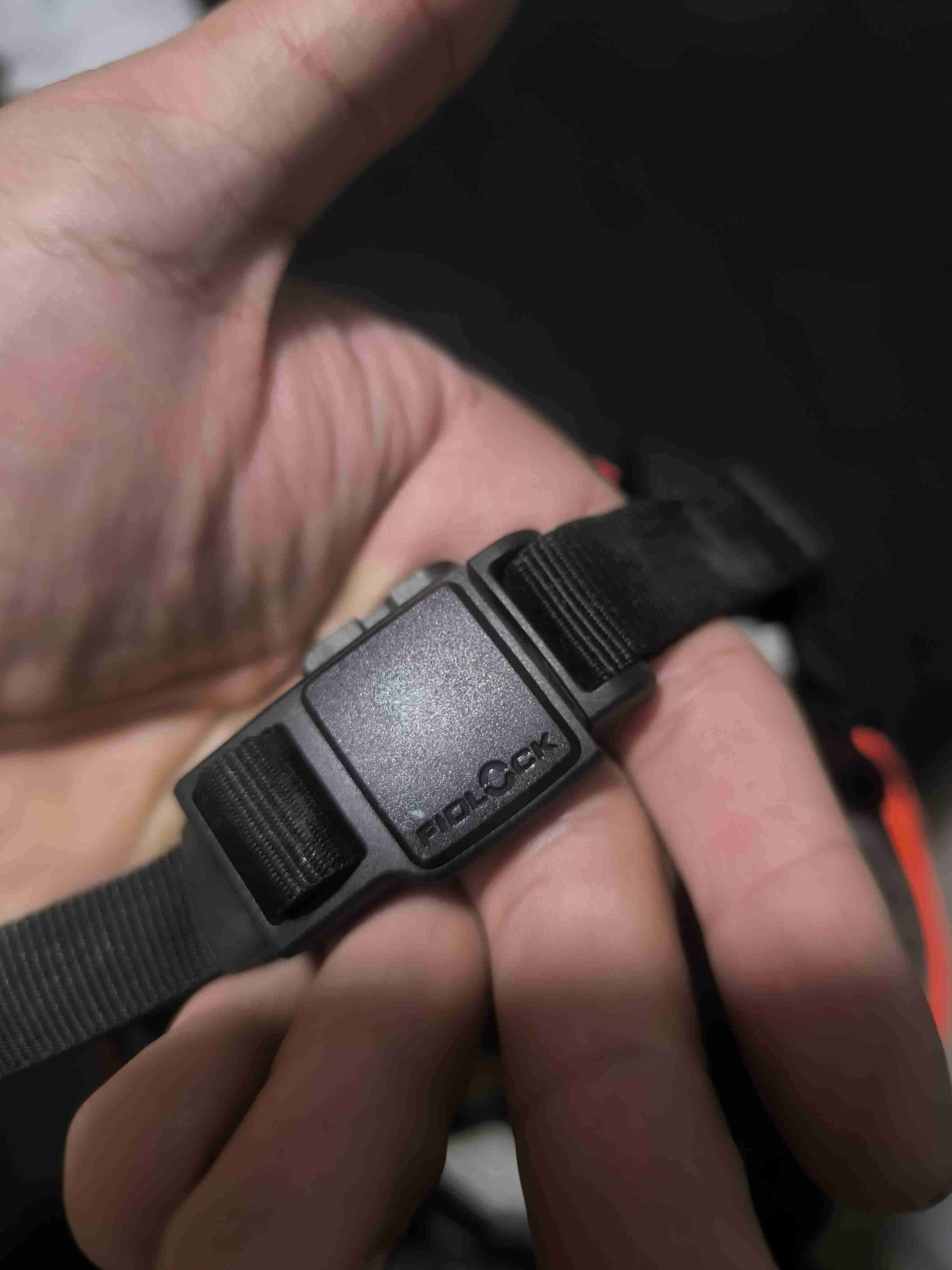 Casco naranja de bicicleta - 5