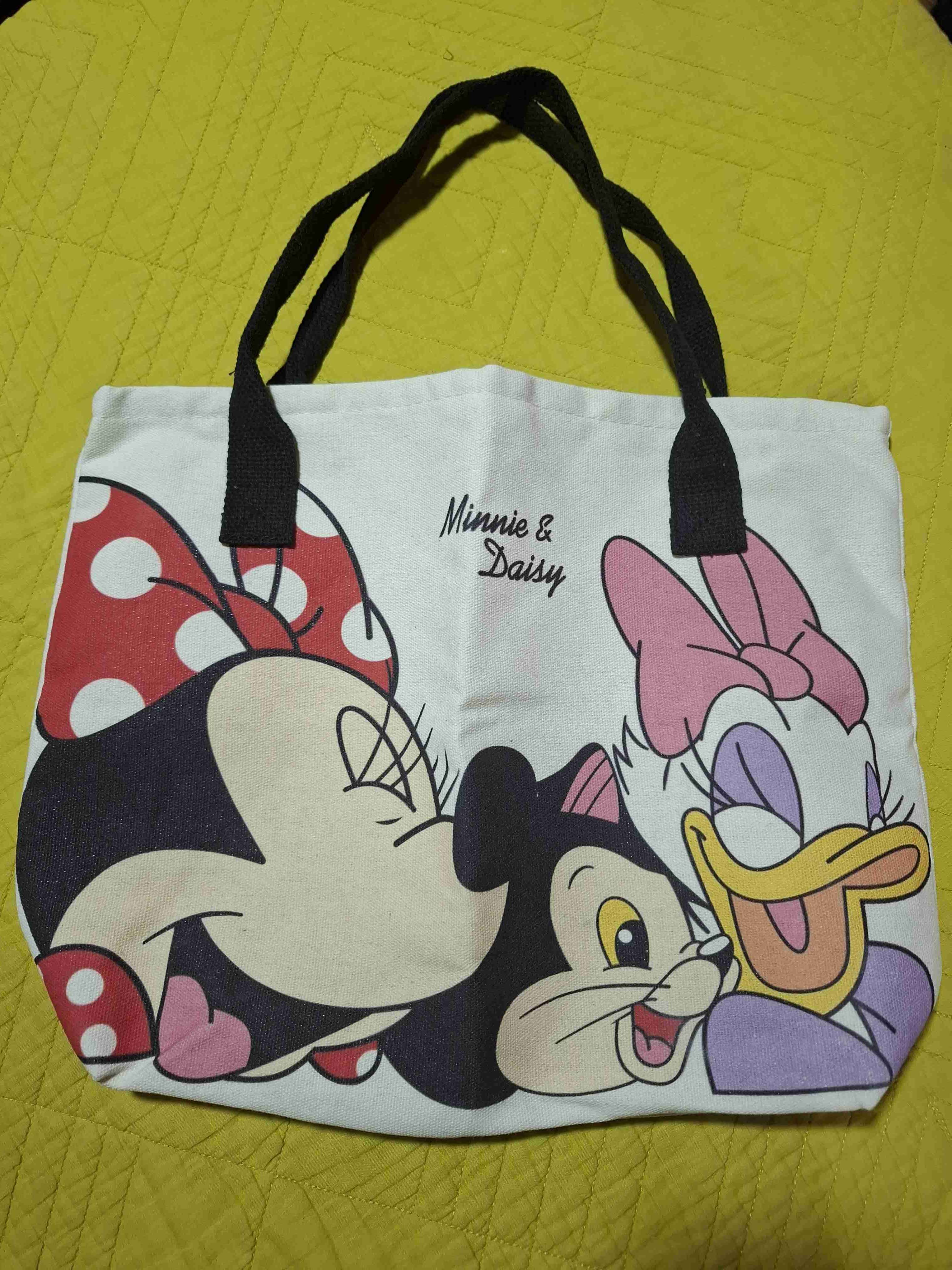 Bolso de Tela Minnie y Daisy